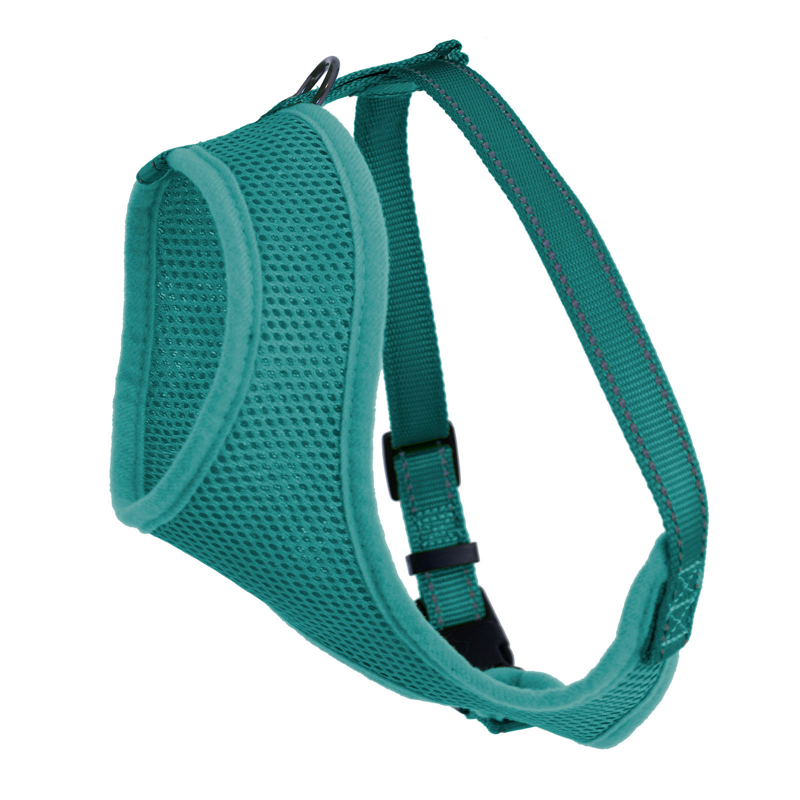 Dogman Mesh Harness Iris, M, Turquoise Blue, 33X46-65