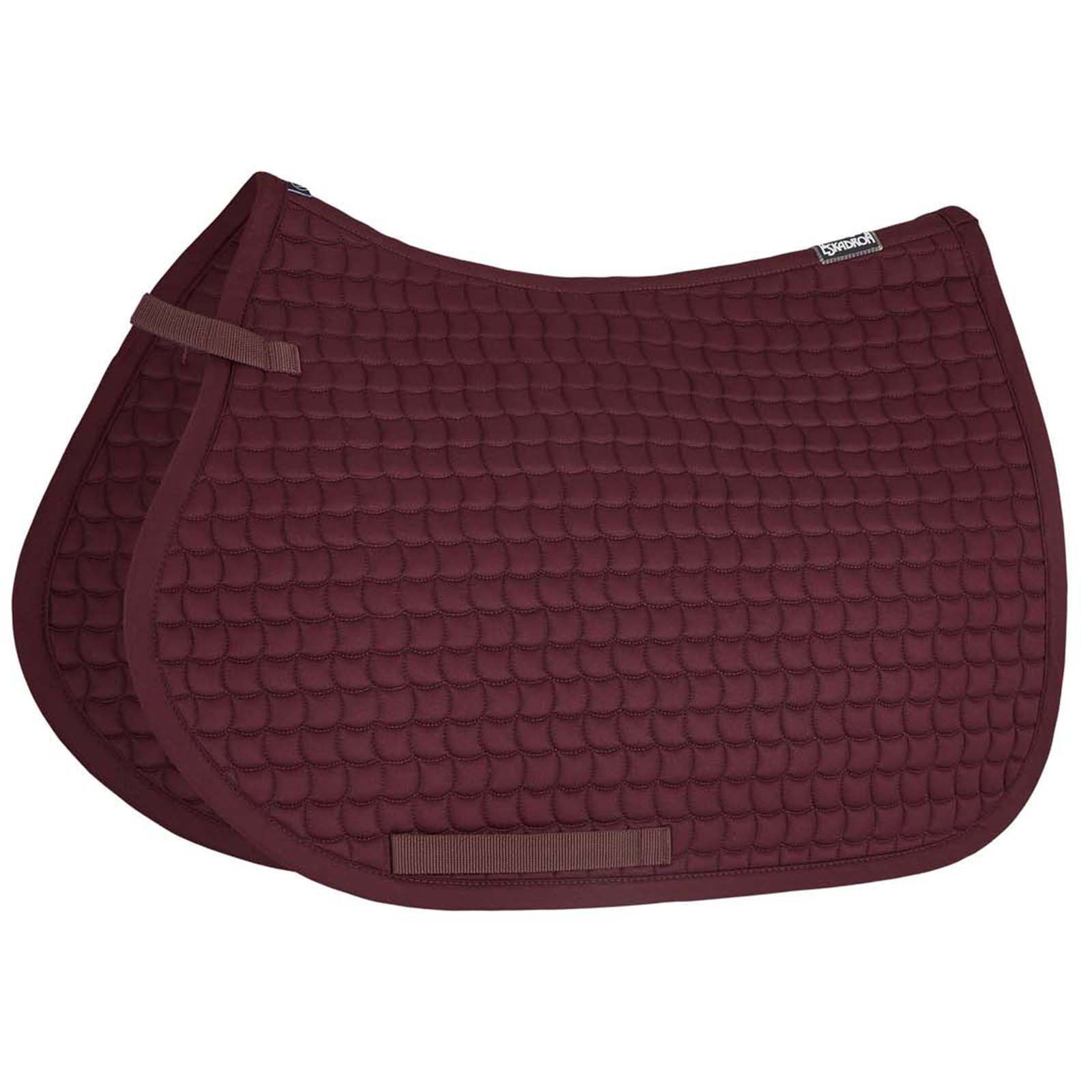 Eskadron Saddle Cloth COTTON, Burgundy Dark Red, SR