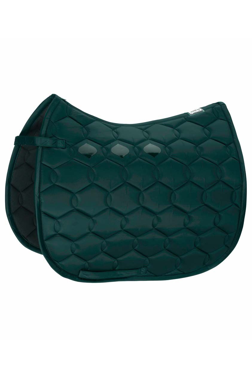 Eskadron Glossy Wave All Purpose Saddle Pad, Racing Green, F