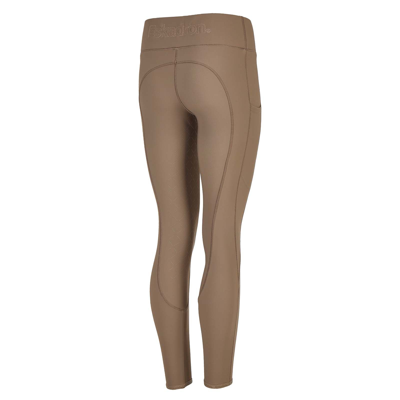 Leggings d'équitation Eskadron Fanatics AW21 Pro, Plaza Taupe light brown, M