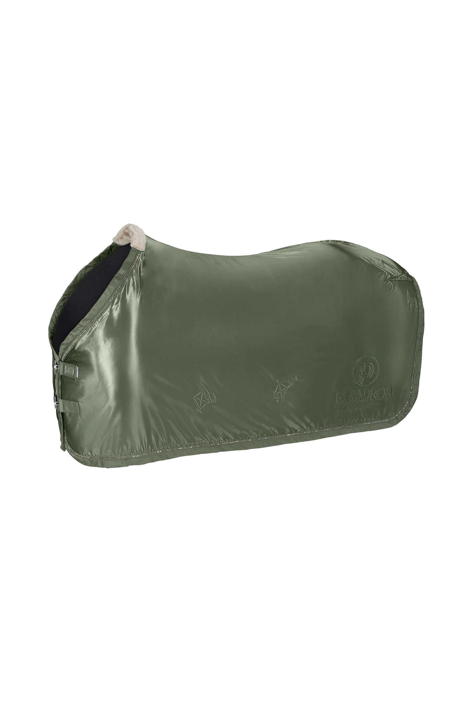 Eskadron Platinum 22 Szatén Leszárító Takaró, Apple Green, 145