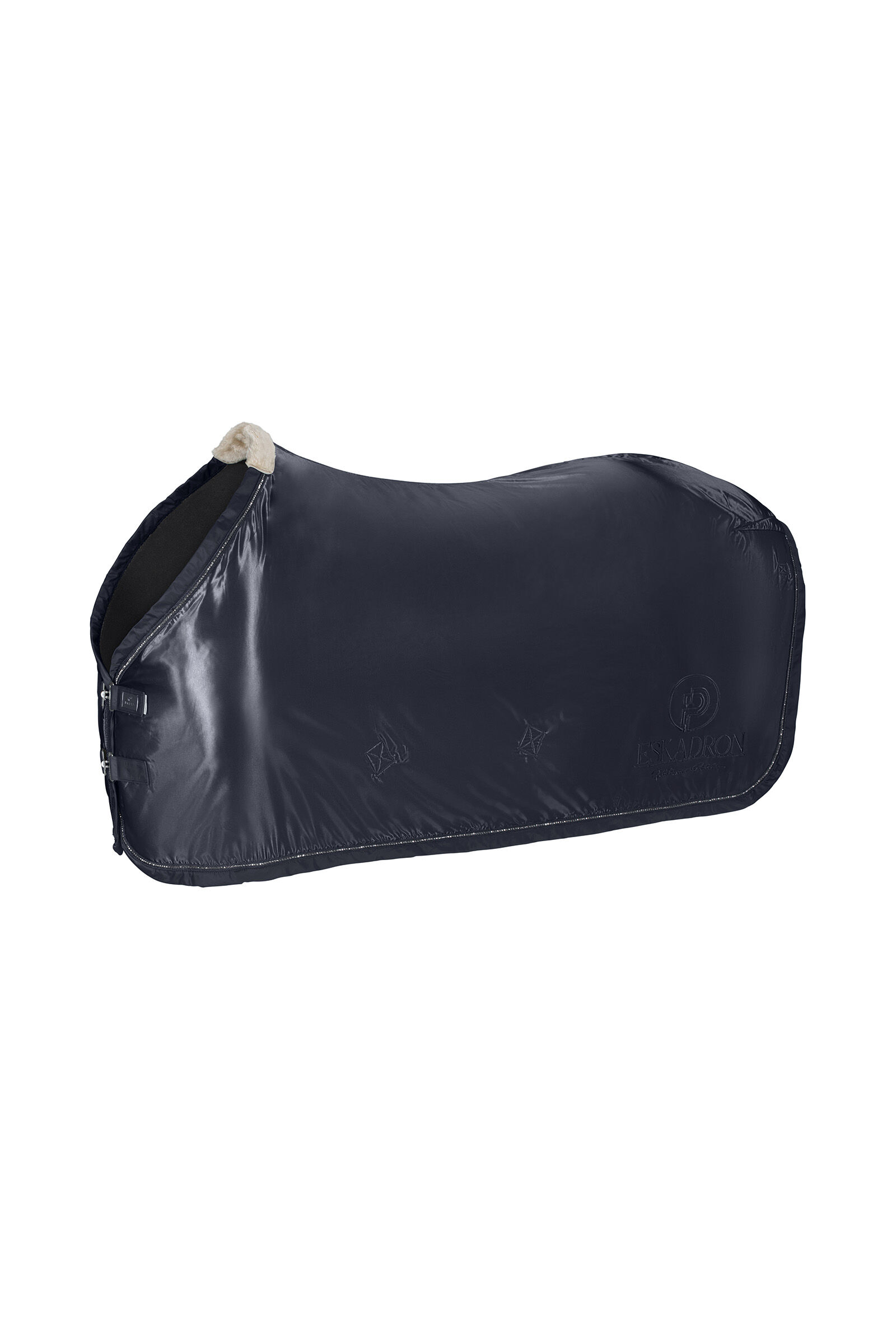 Eskadron Platinum 22 Satin zweetdeken, DB/AB, 155