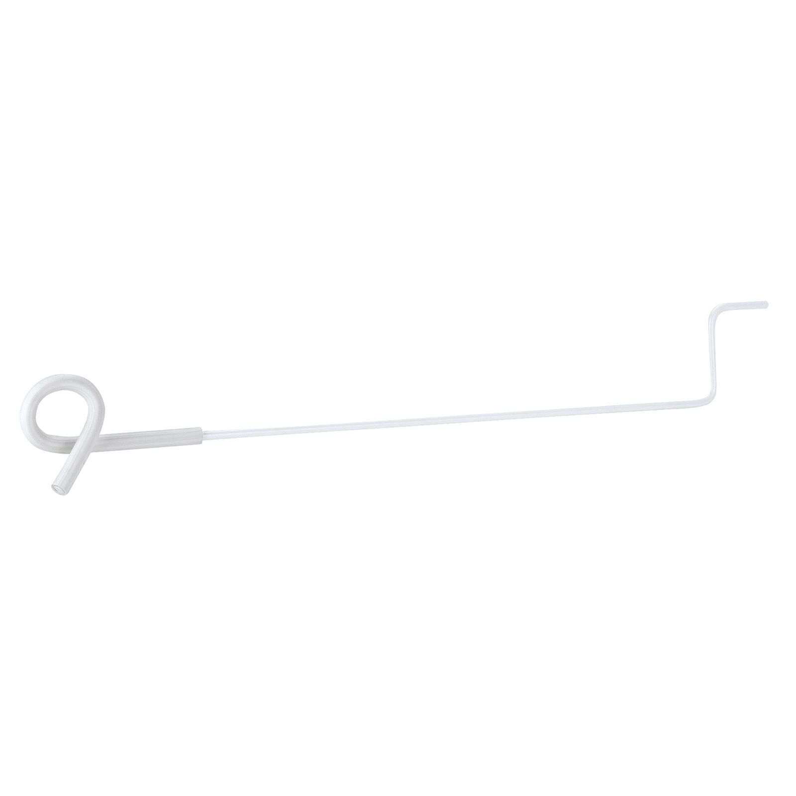 Farm Patrol Offset pigtail insulator, 40 cm support, 10 pcs, WH/AB, 40