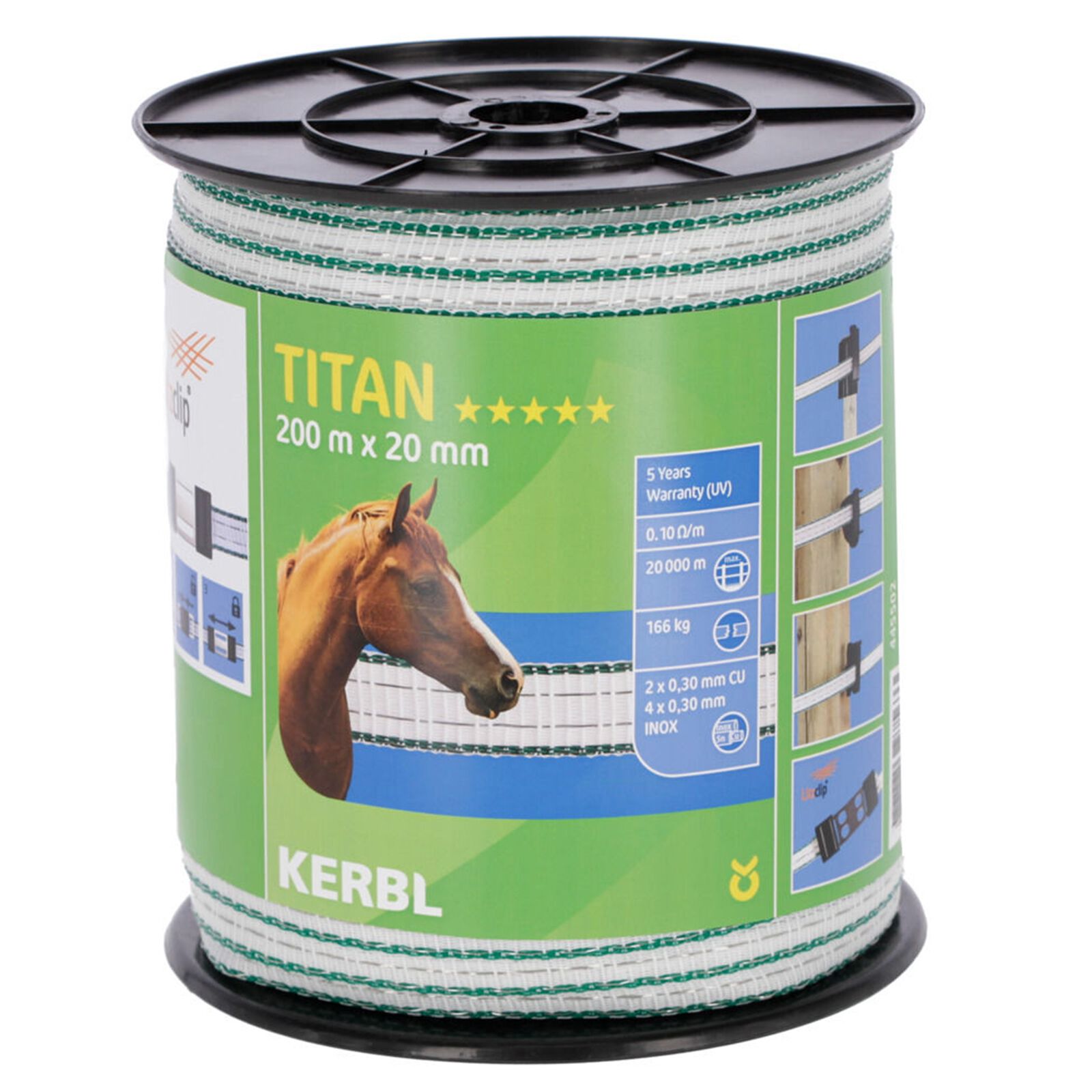 Kerbl Farm Patrol Titan Hegnsbånd, 20mm