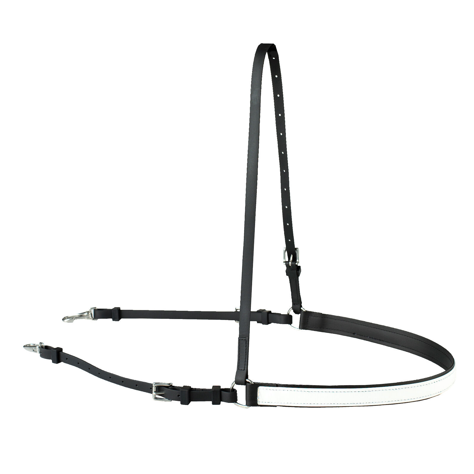 Finntack Pro Synthetic (100% Beta) Breast collar, WH/AB, ONE SIZE