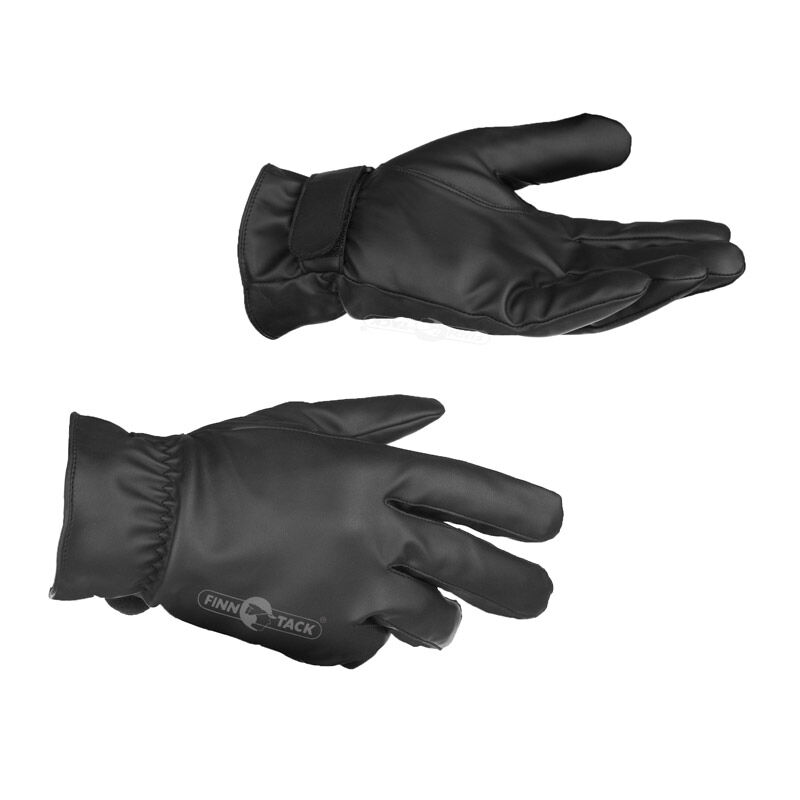 Finntack Winter driving gloves, Thermolyte w/ lining, Black, L