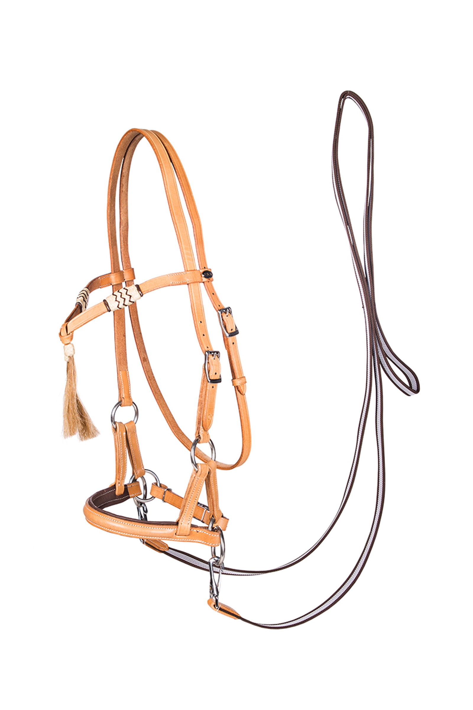 F.R.A. Freedom Riding Articles Shango Sidepull (System 3) Skóra o wyglądzie westernowym, Natural, C