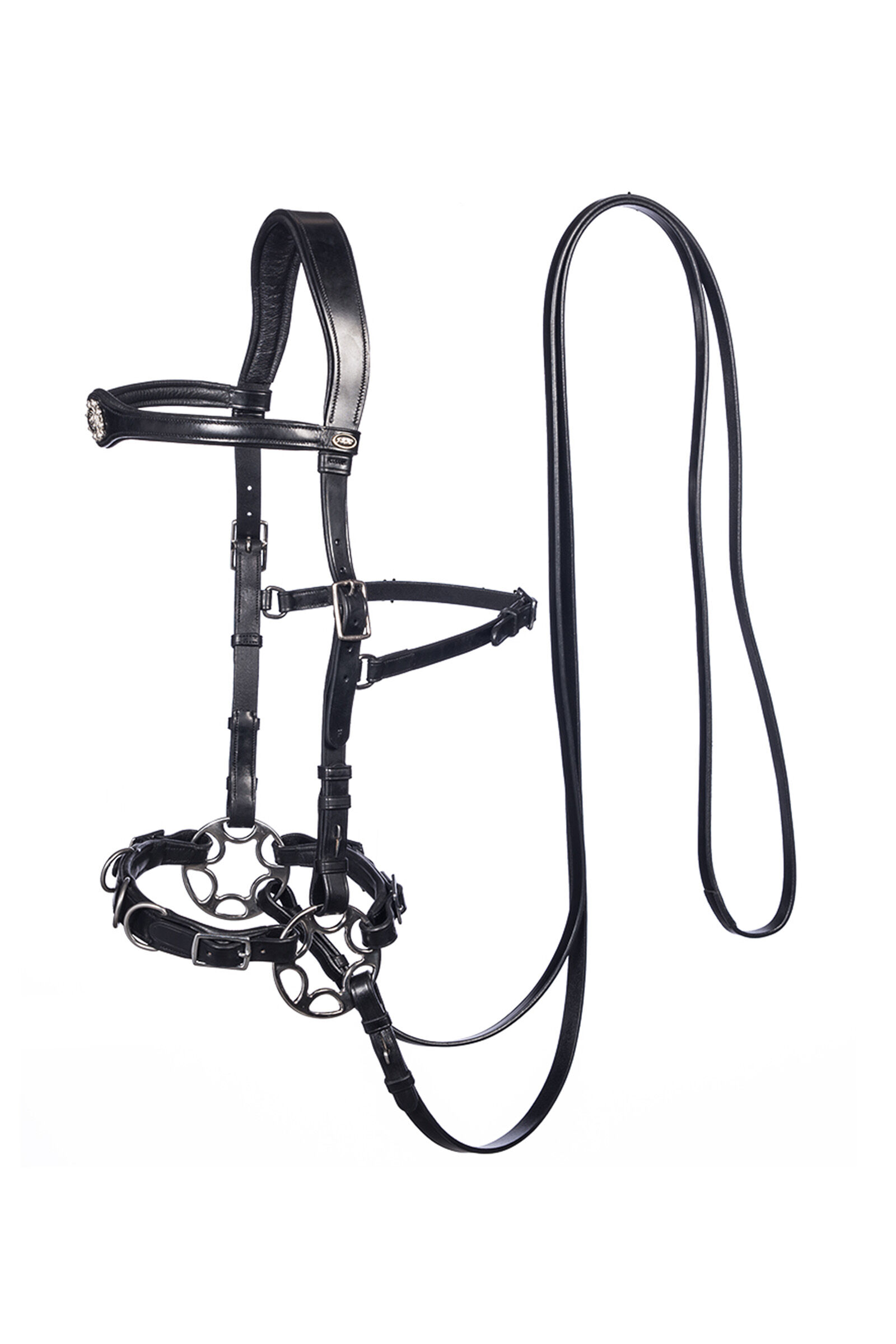 F.R.A. Freedom Riding Articles Caval komplett Cavemore-träns i engelskt läder (System 2) Shire, Black, XF