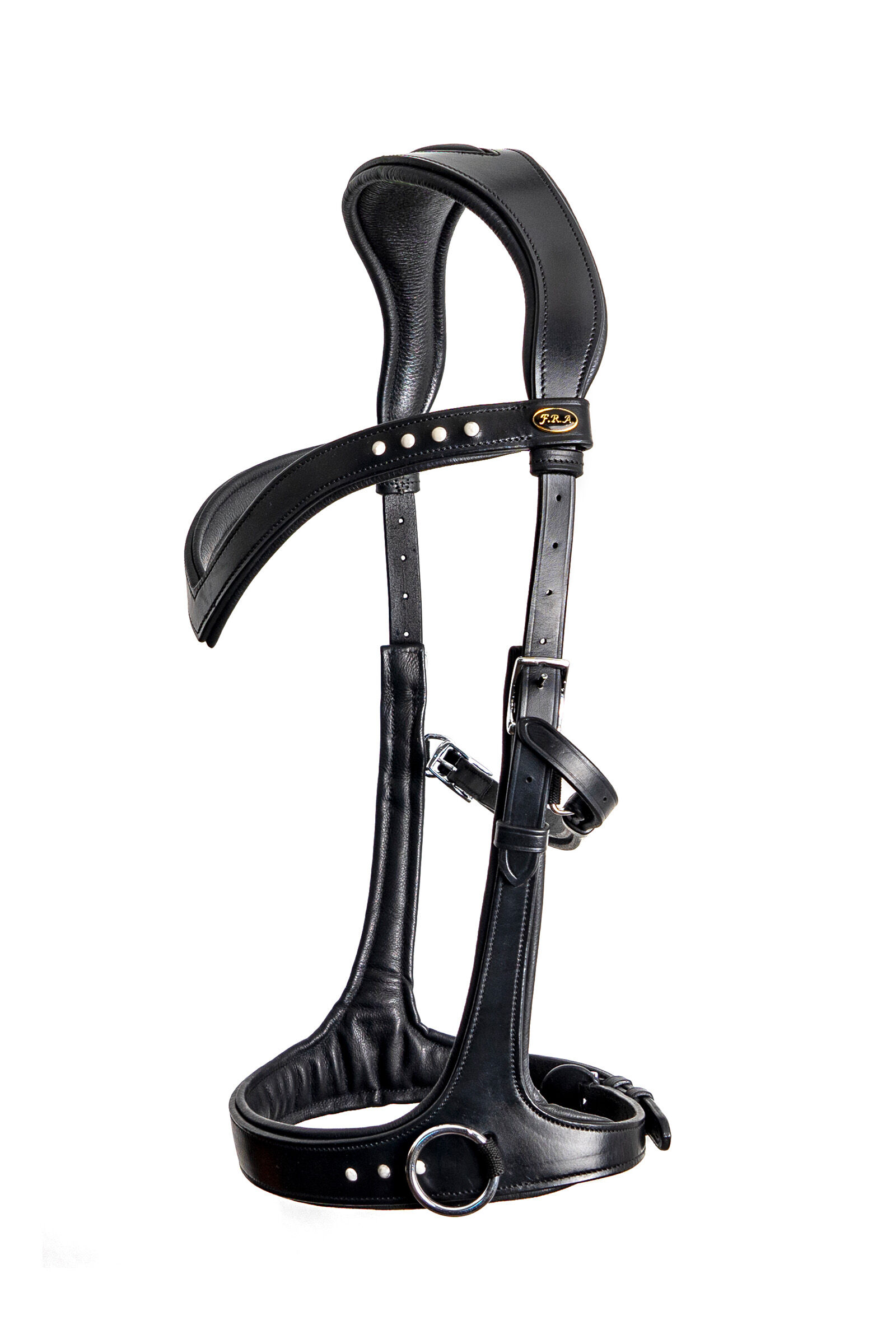 F.R.A. Freedom Riding Articles Glory Sidepull With Reins (System 3), black, Black, C