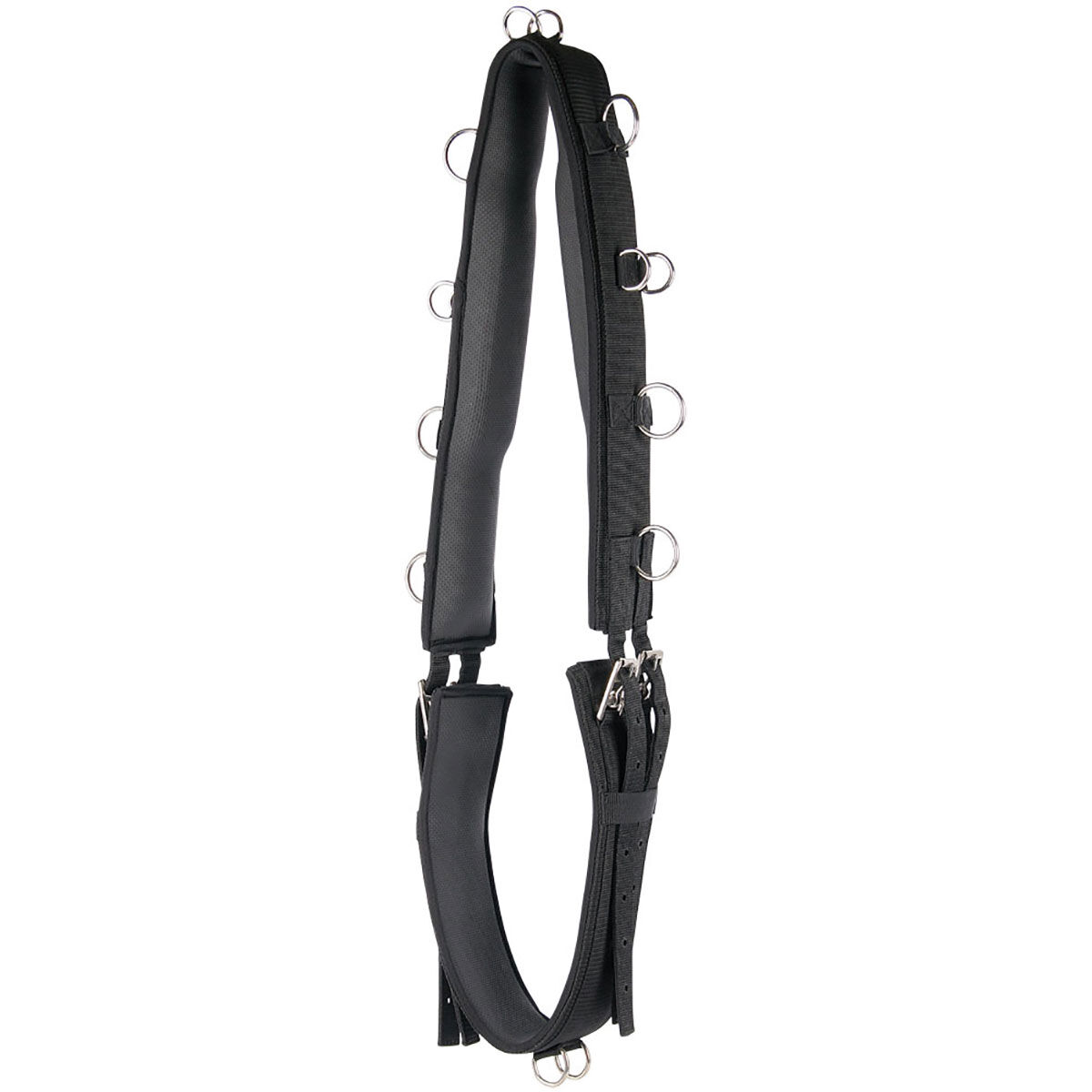 Harry's Horse Lunging girth luxe, Black, F