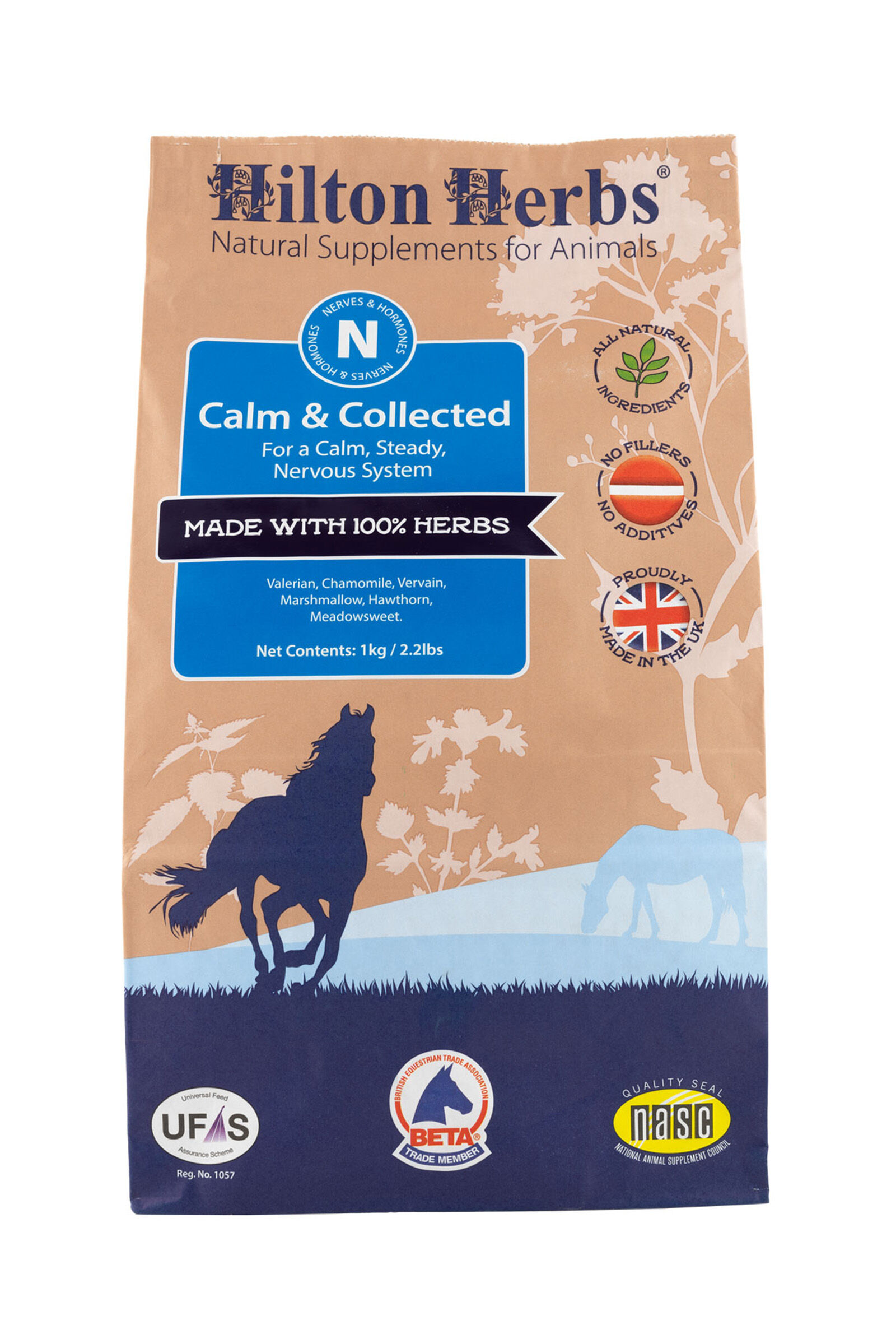 Hilton Herbs Calm & Collected – Temperamend,1 kg