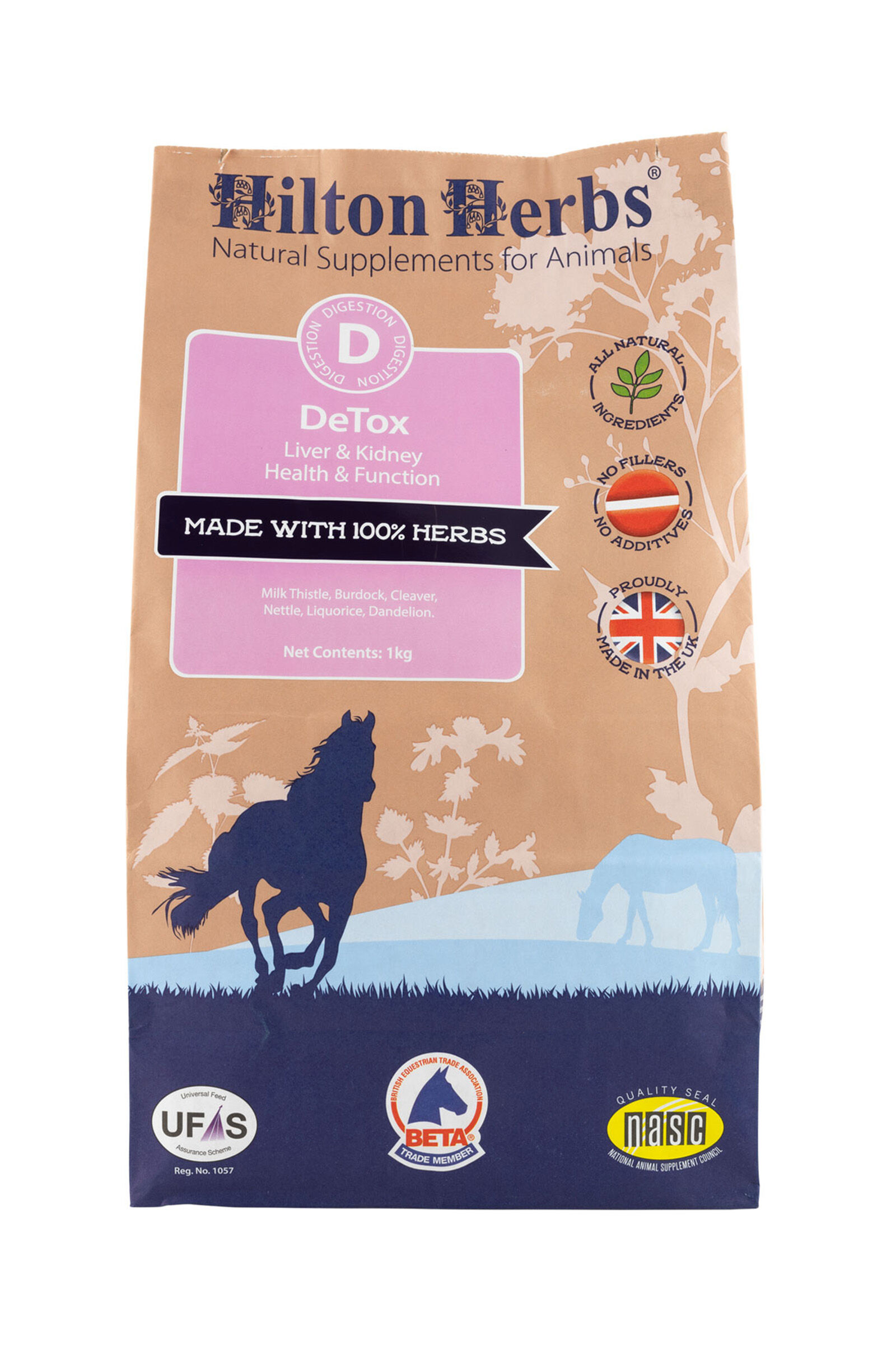 Cure foie et reins HiltonHerbs Detox,1kg