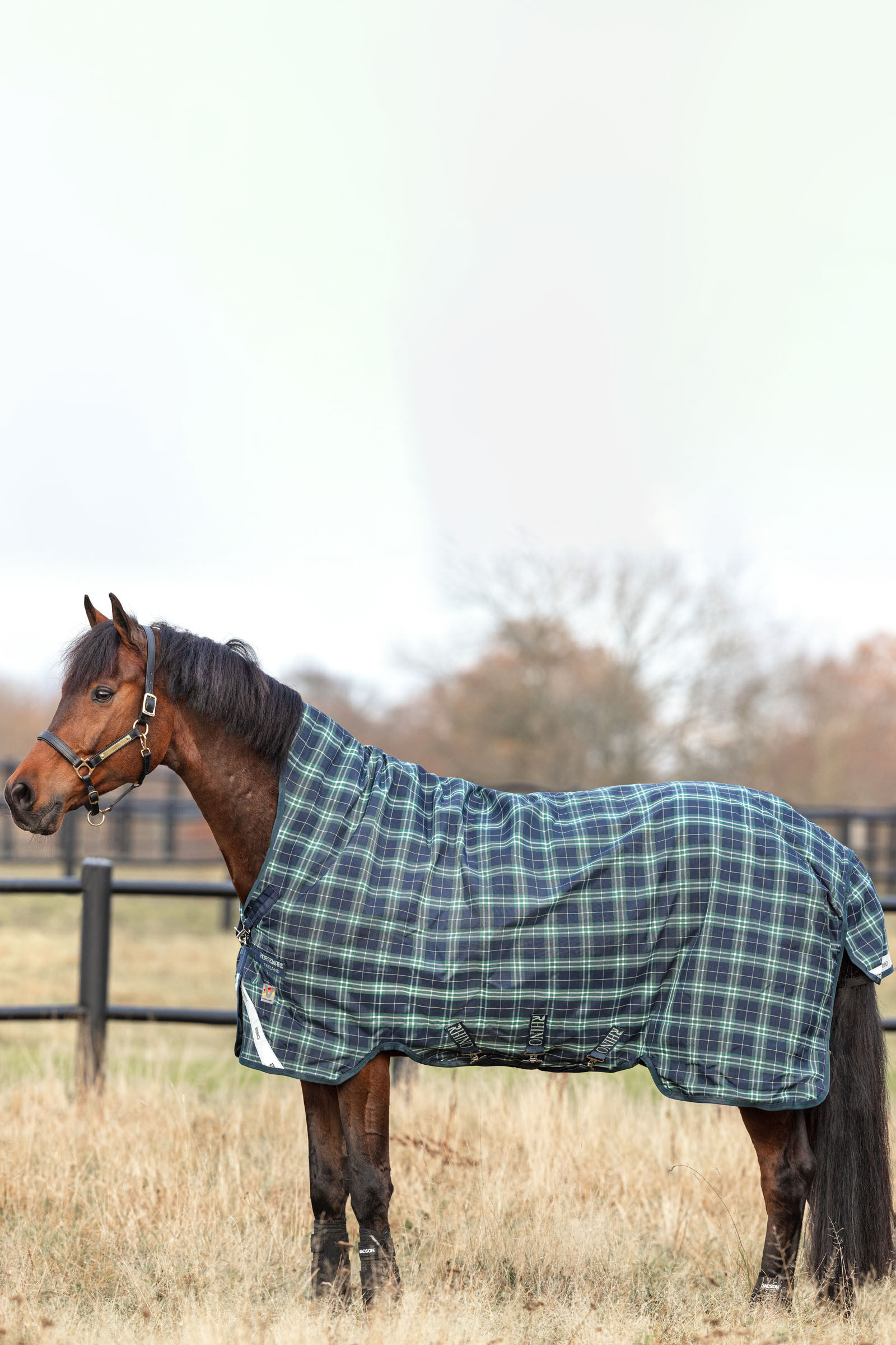 Horseware Rhino Wug Vari-Layer Utetäcke med hög hals, 250g