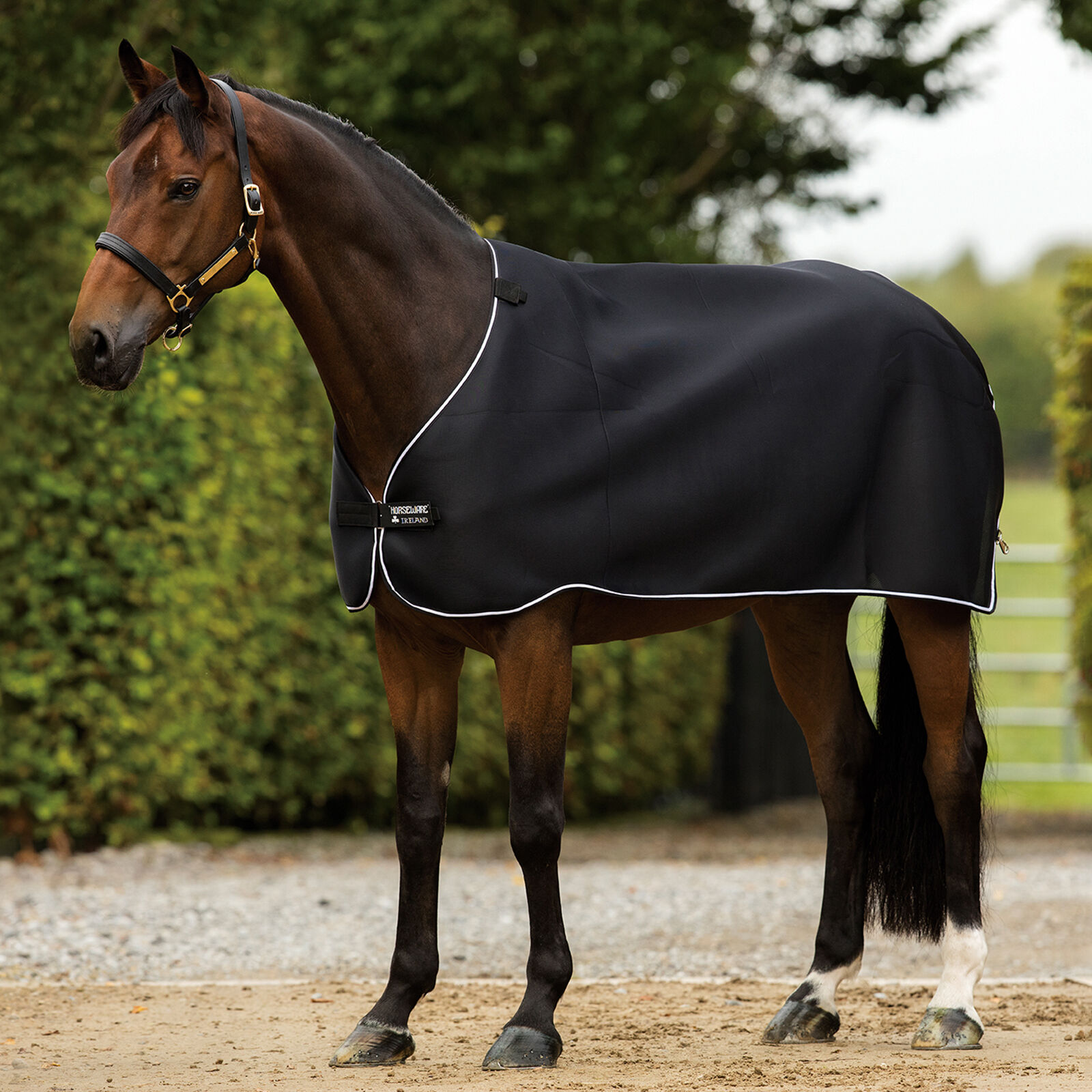 Horseware Rambo Airmax Liner, Black/Black/White, 115