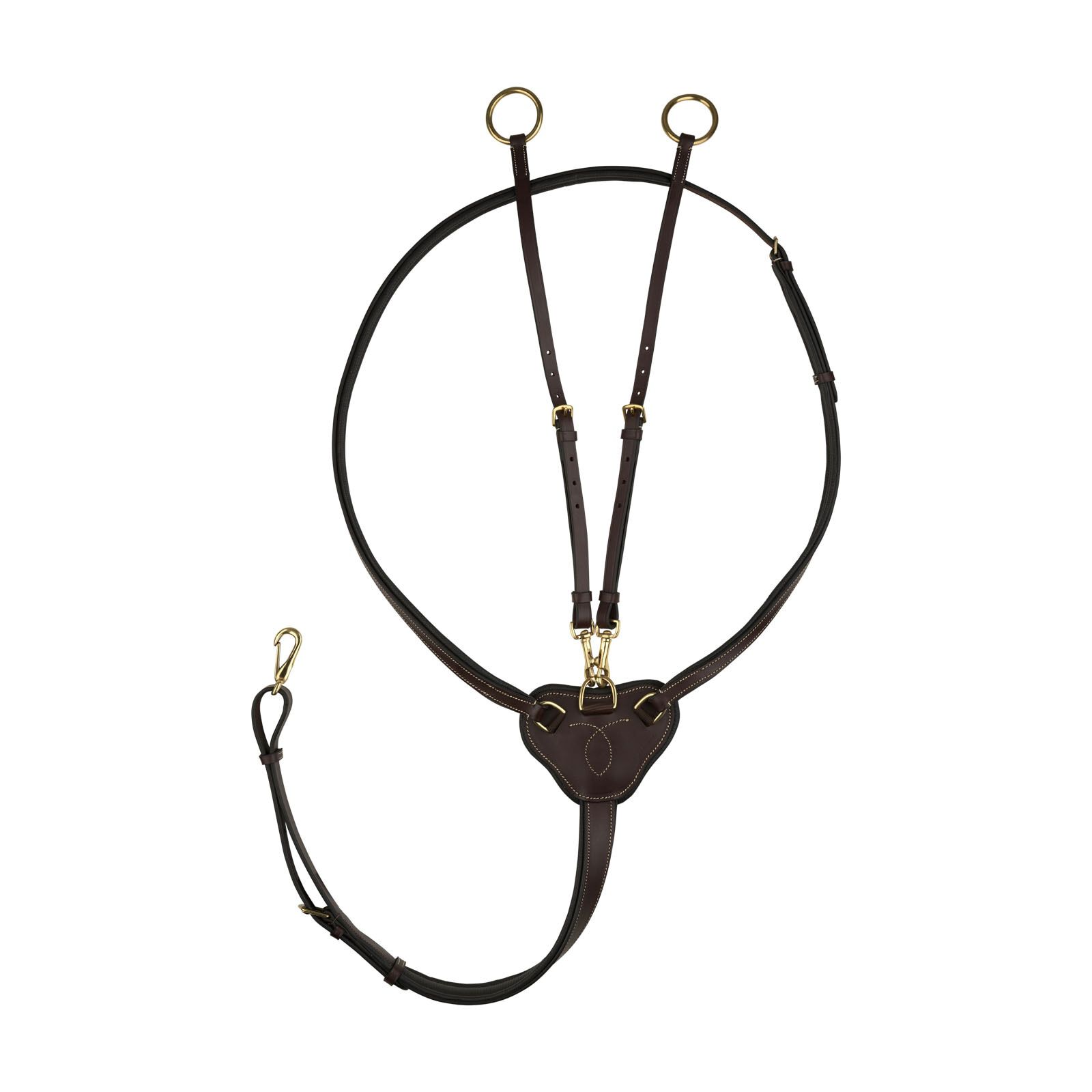 Horze Winchmore Martingale, Dark Brown, F