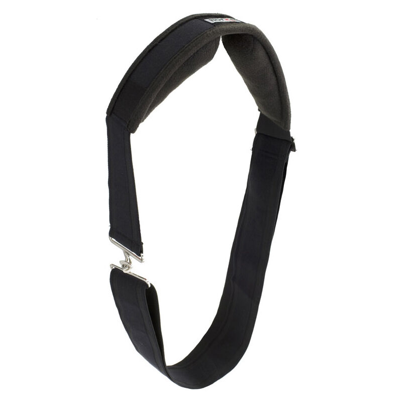 Horze Elastic Fleece Girth for Blankets, Black, ONE SIZE