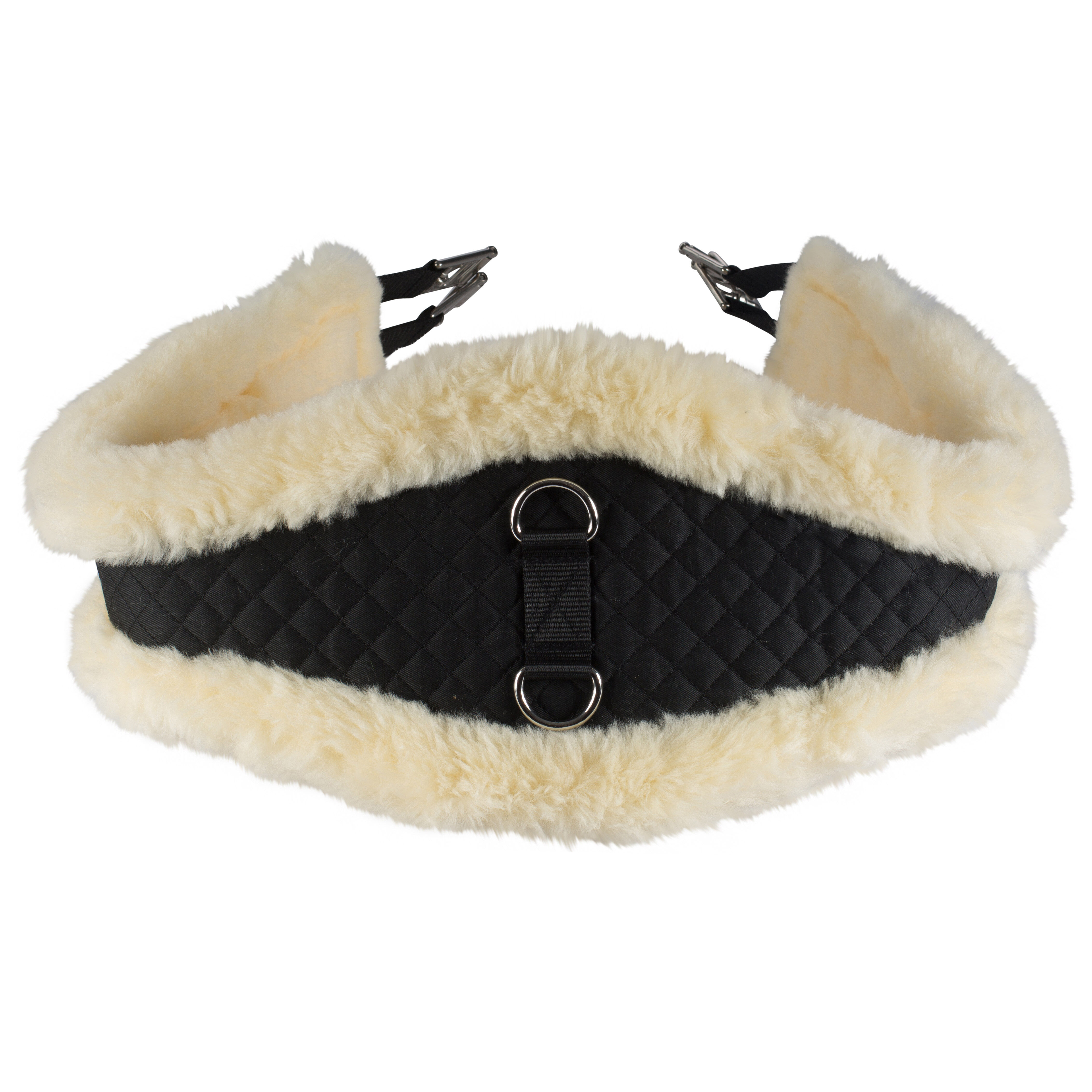 Horze Harleigh Bárányszőrmés Univerzális Heveder, Off-White, 140