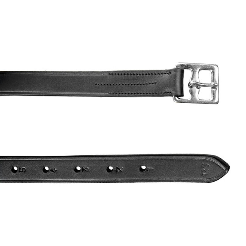 Étrivières cuir Horze, Black, 125