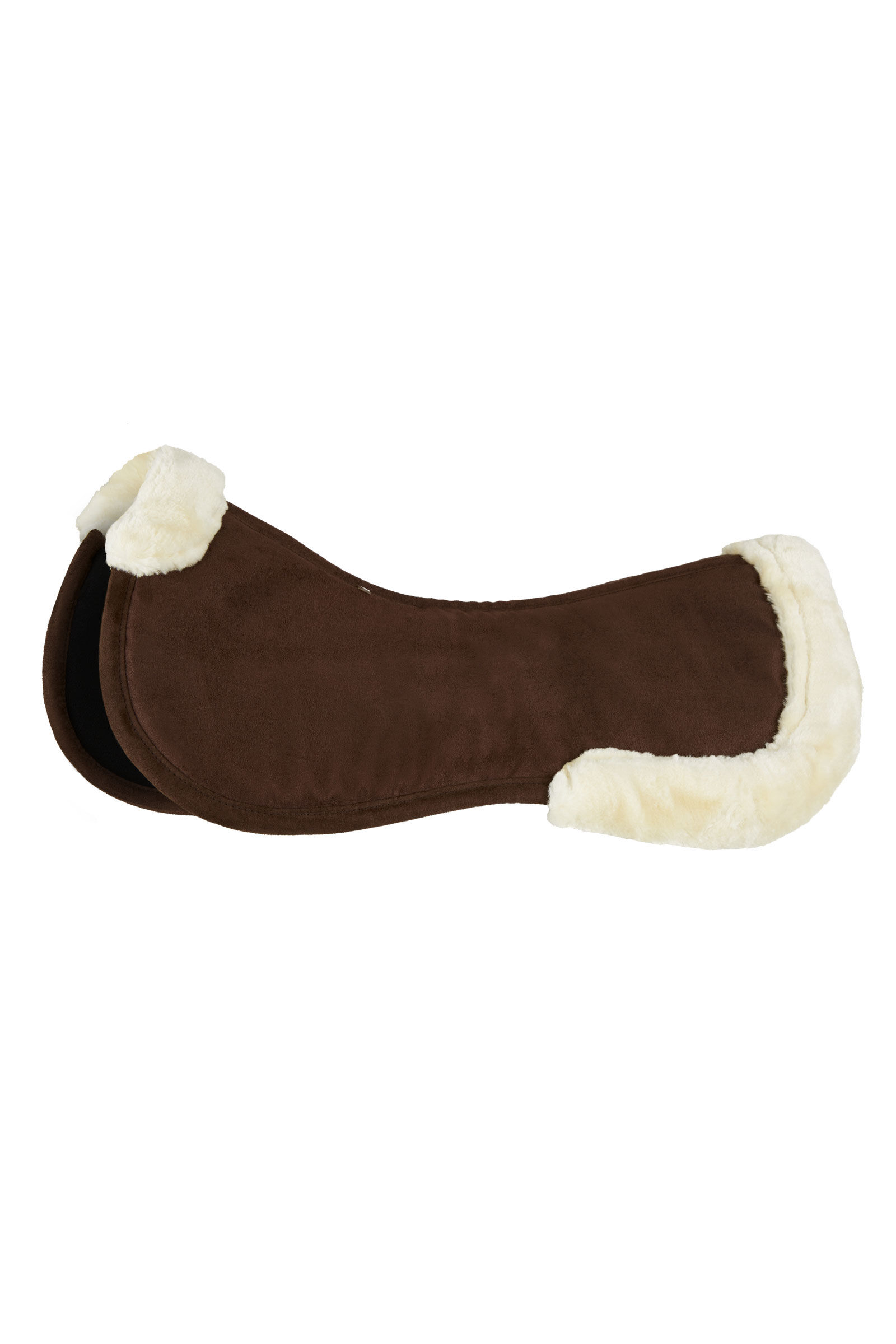 Amortisseur en mousse à mémoire de forme Horze avec fausse fourrure, Brown, P