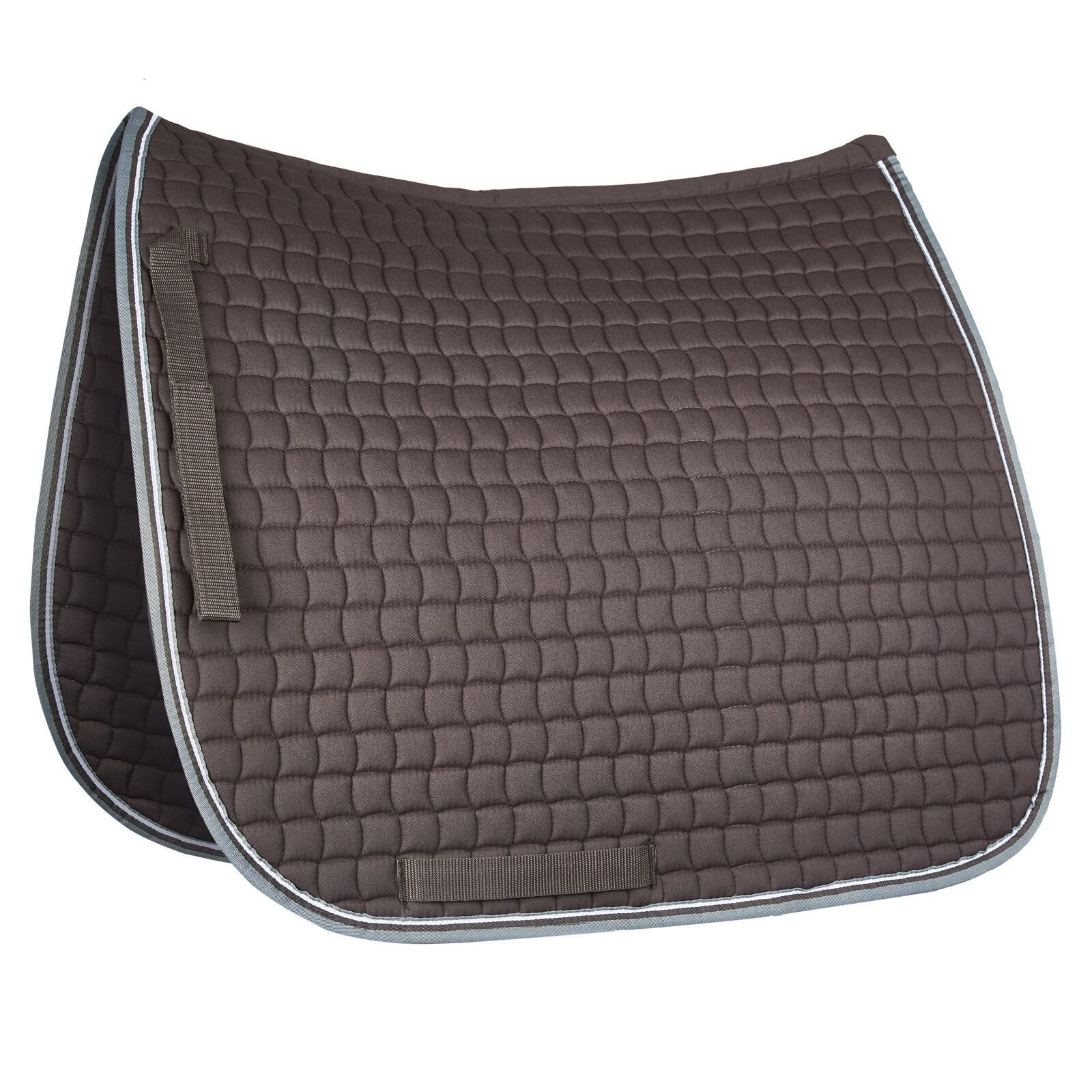 Horze Adepto Dressage Saddle Pad, Dark Brown, P