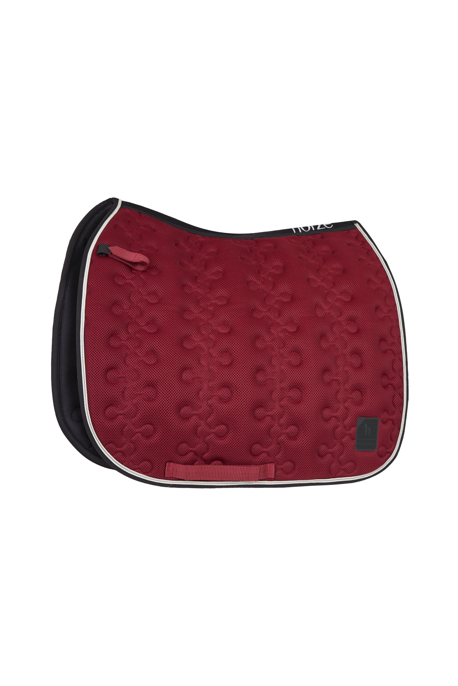 Horze Smoky Twilight Dressage Saddle Pad, Anemone Dark Pink, P