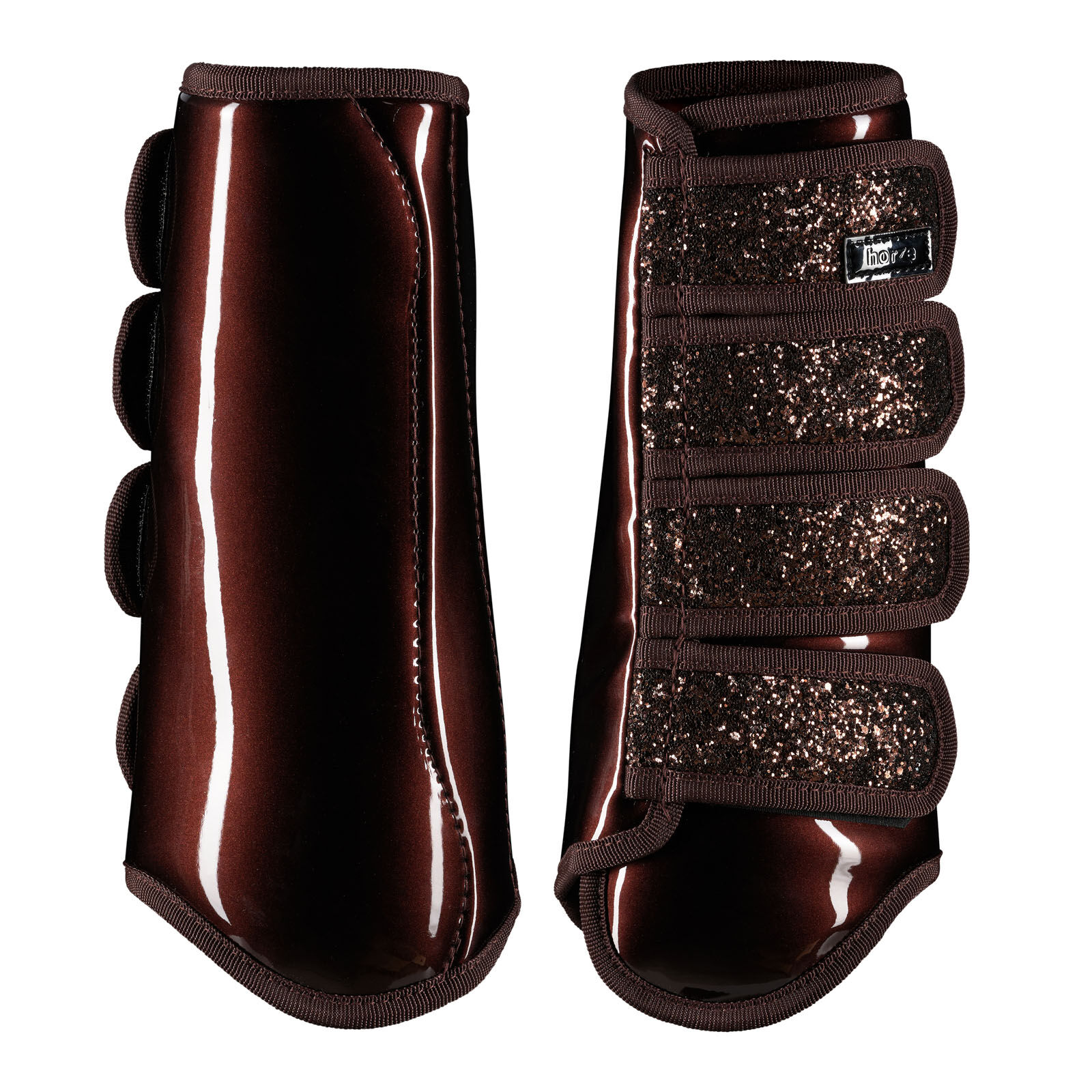 Horze Brushing Boots with Glitter