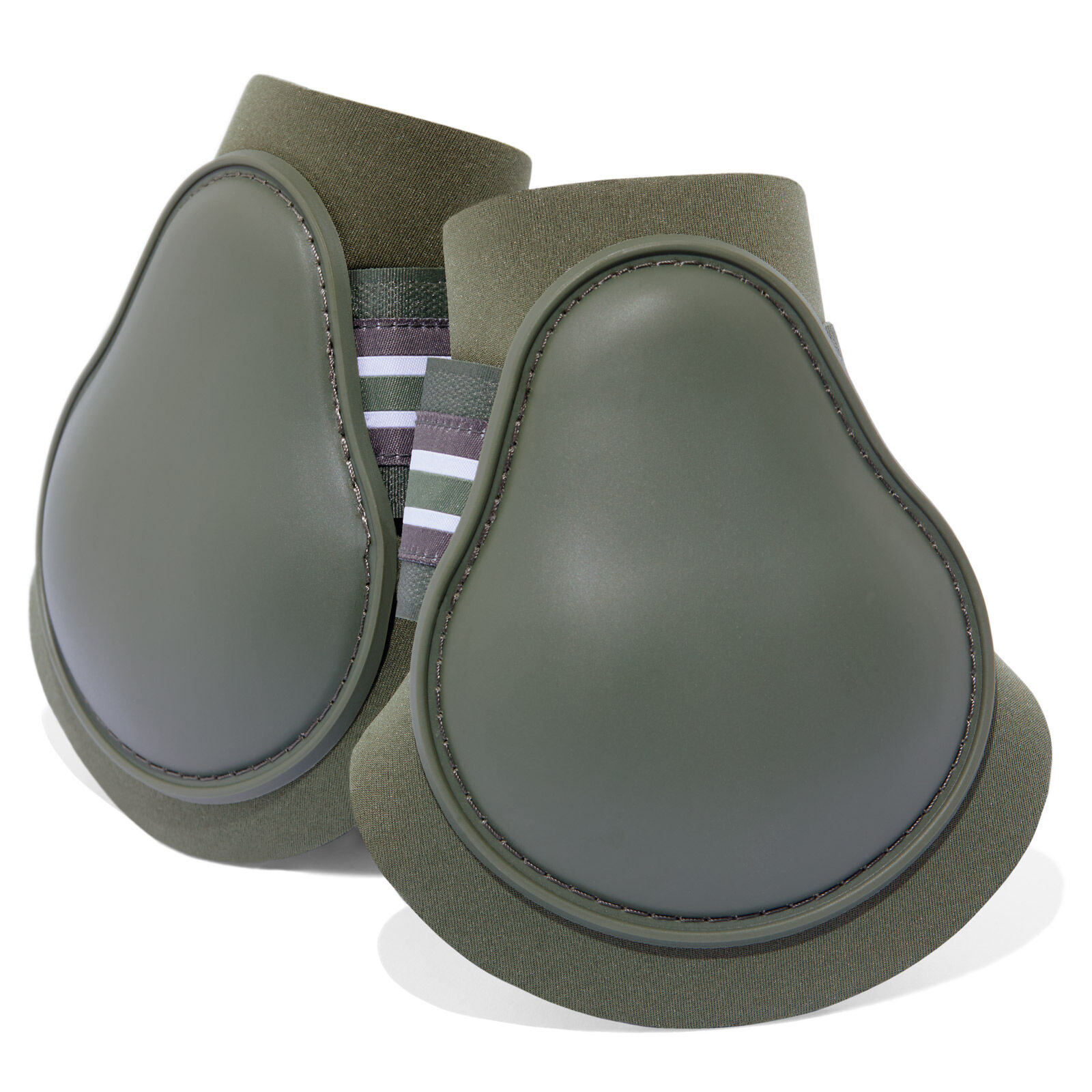 Horze Adepto Fetlock Boots, Beetle Khaki Green, SH