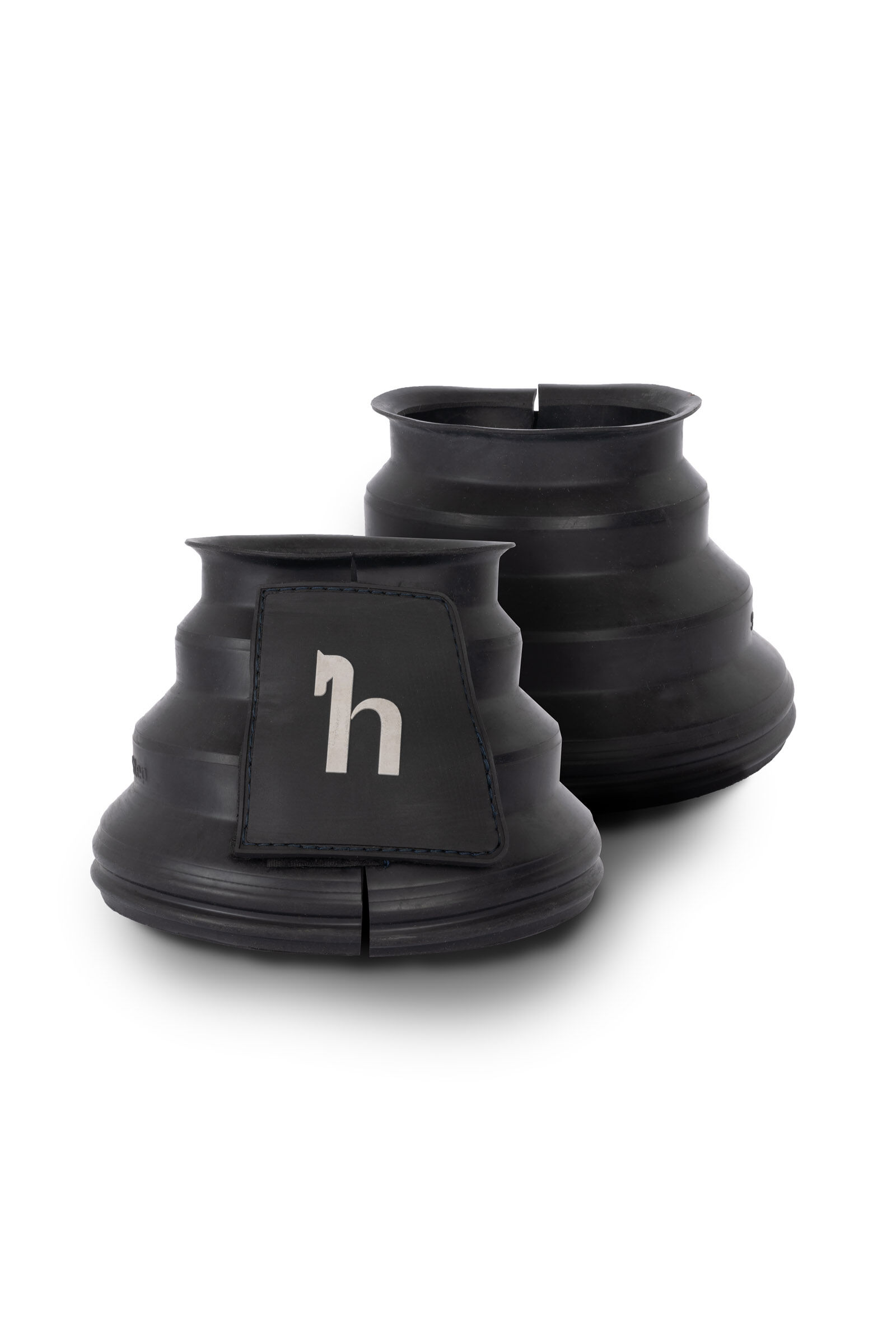 Cloches à bordure caoutchouc Horze, Black, L