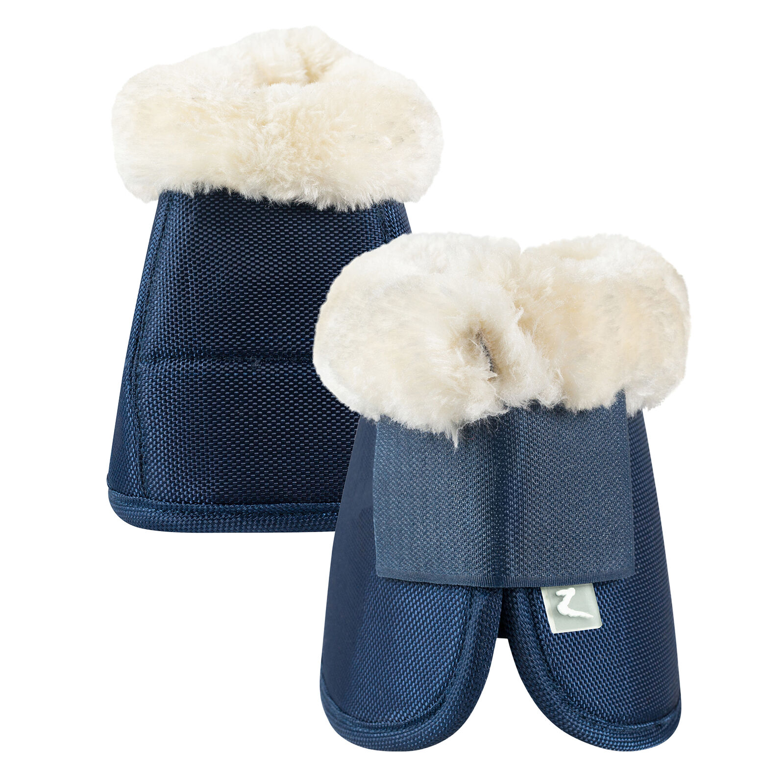 Horze Caliber Bell Boots, Dark Navy, L