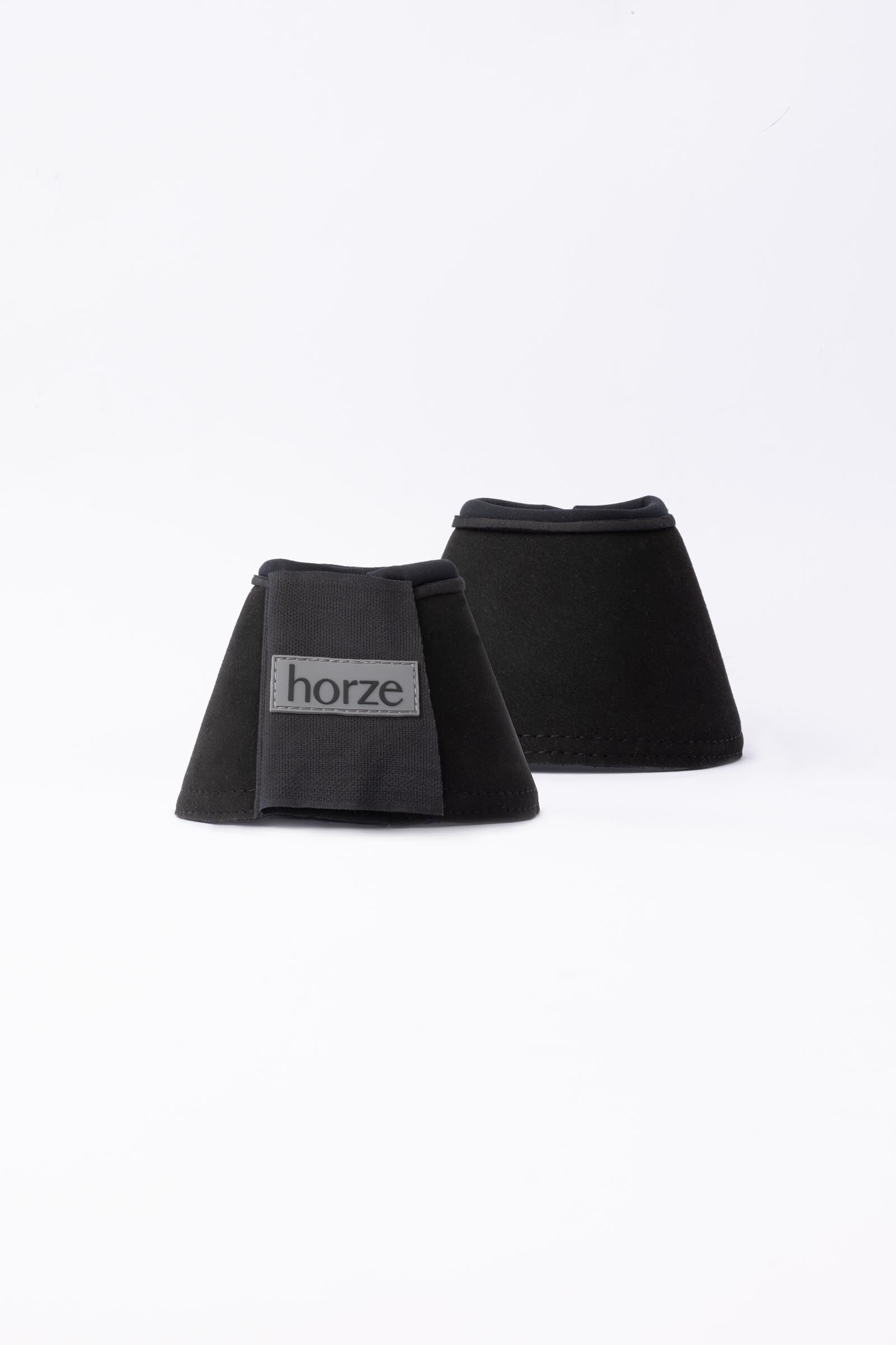 Horze All Purpose Bell Boots, Black, S