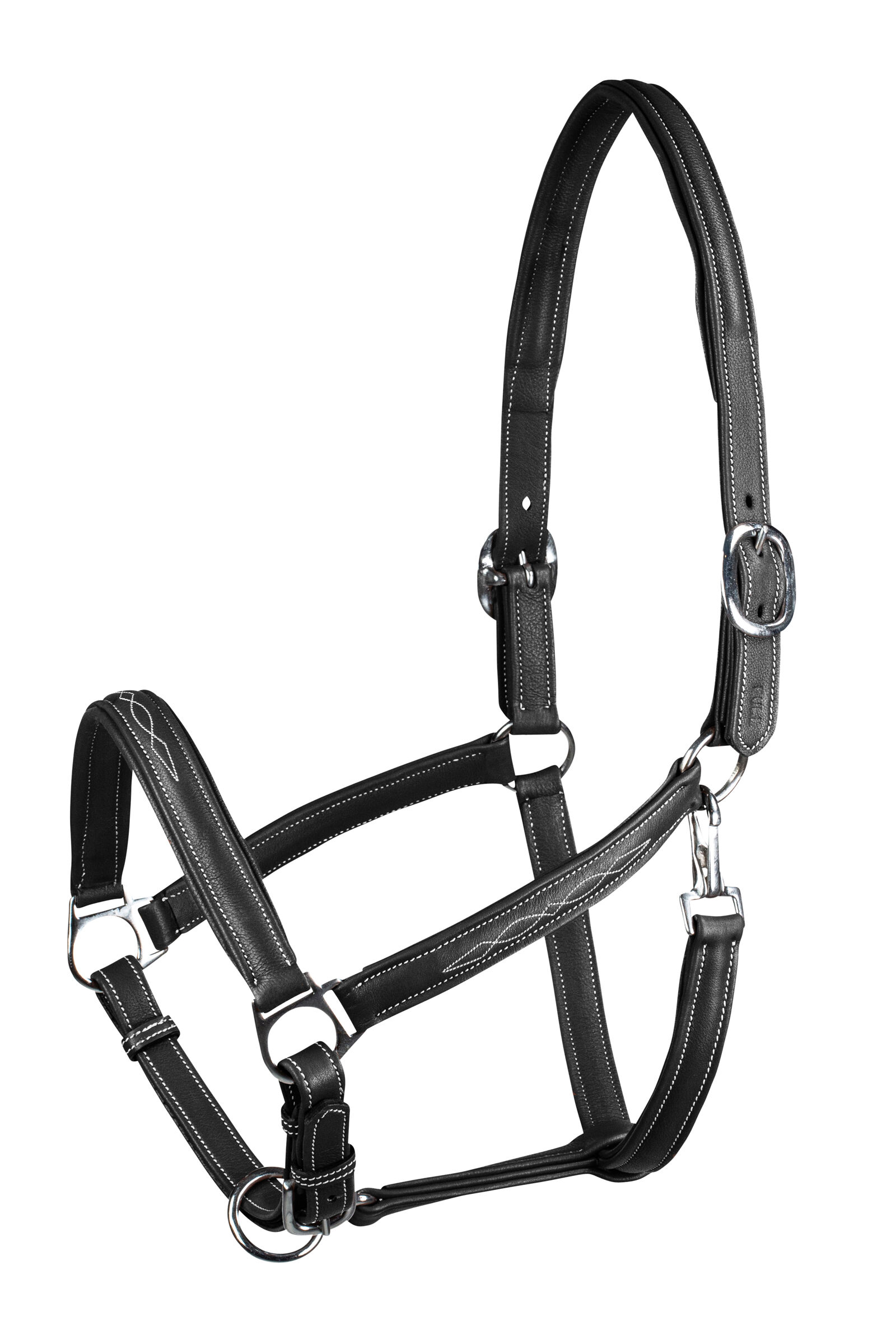Licol cuir souple Horze Warren, Black, F