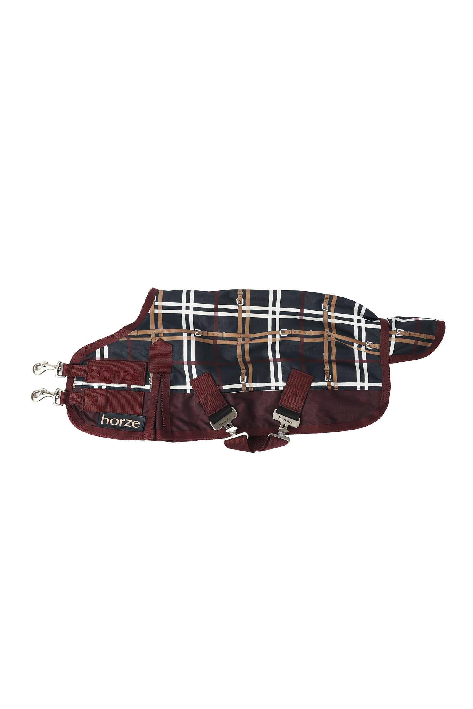 Horze Glasgow utetäcke med fleece och reflexdesign