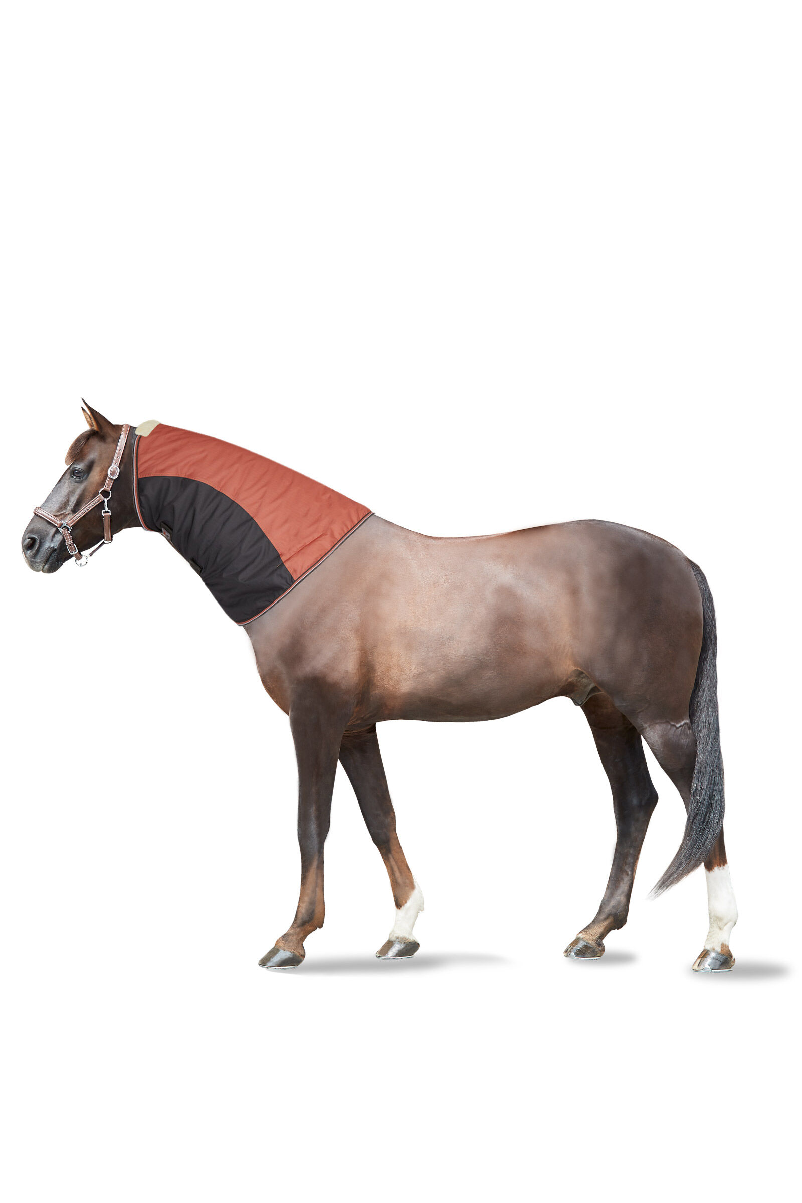 Horze Lucerne Neck Piece, 250g, Rust Orange, 135