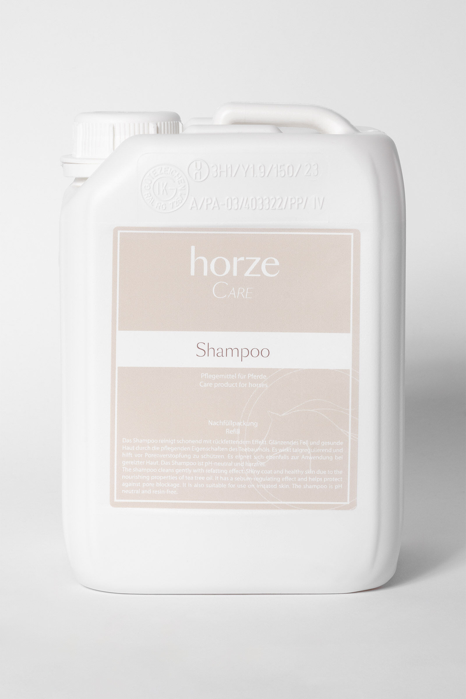 Horze Szampon z wyciągiem z drzewa herbacianego, wkład 2,5 l, Mauve Chalk (light pink), 2.5