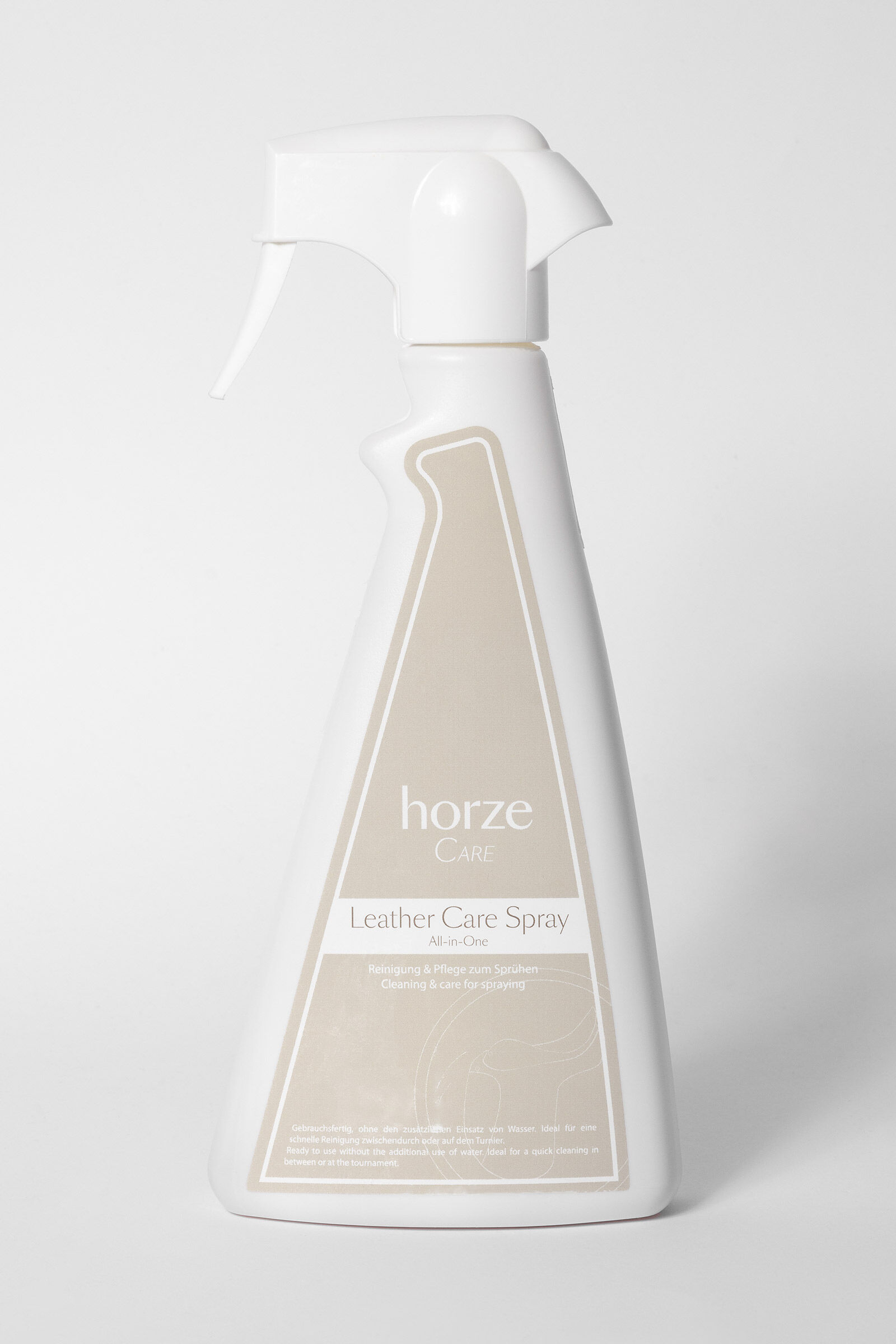 Spray d'entretien du cuir tout-en-un Horze, 500 ml, Perfectly Pale (Light Brown), 500