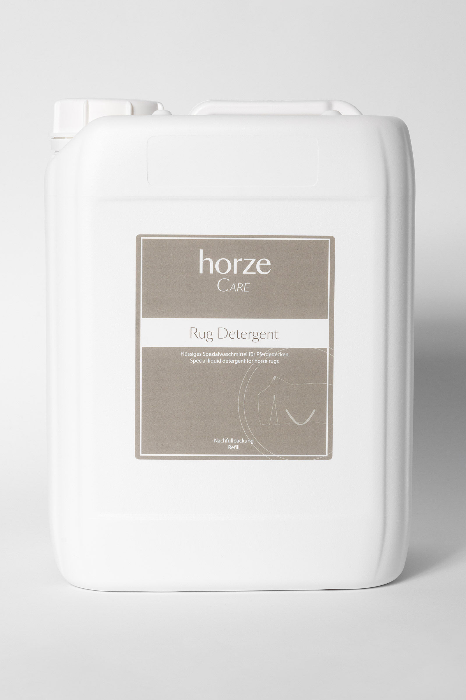 Horze Waskemiddel for dekken, 1 l, Meringue (Light Brown), 5