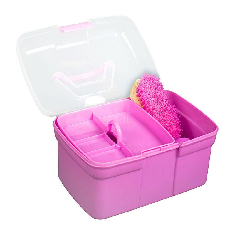 Horze Kinder Putzbox  Dark pink