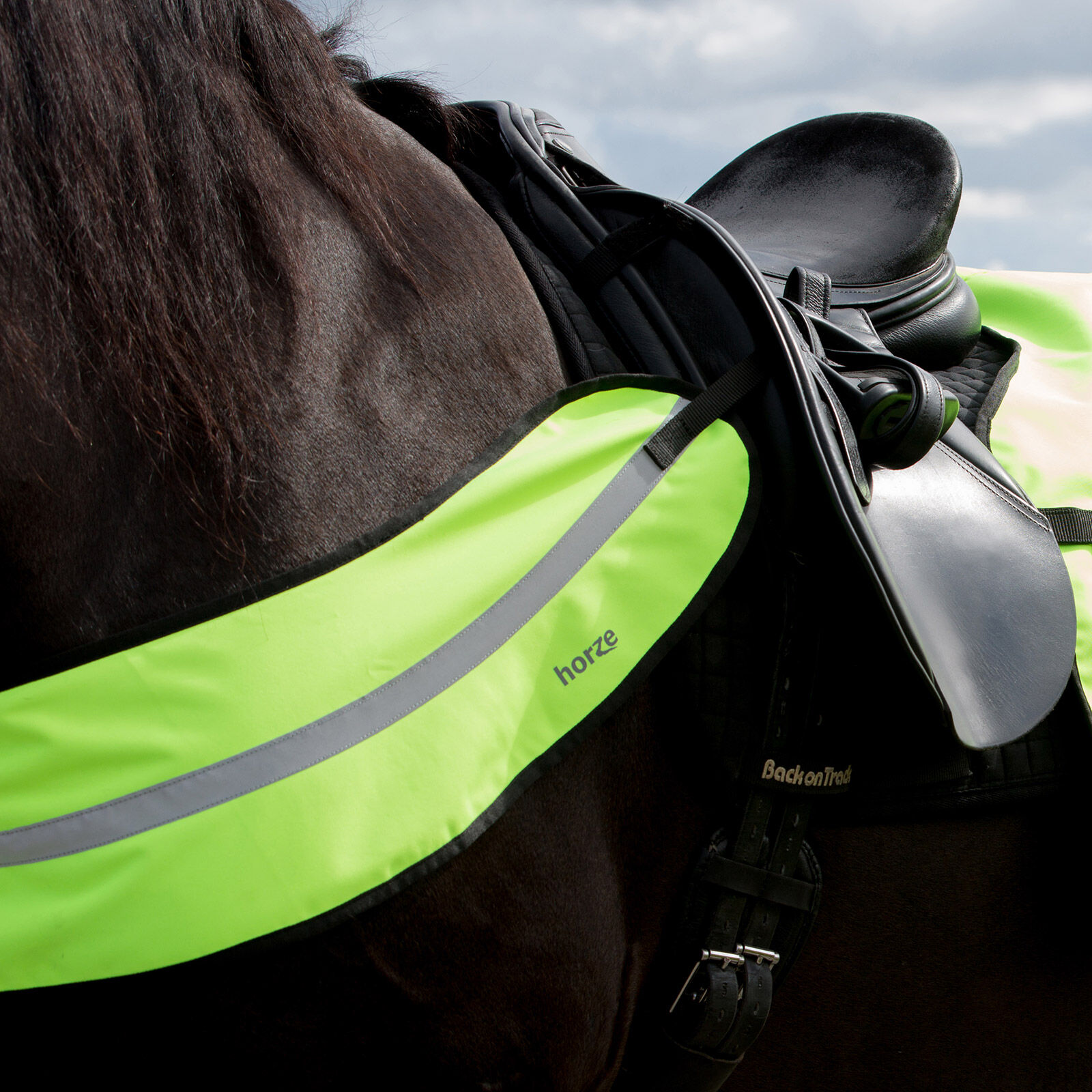 Horze Reflective Harness, Yellow, F