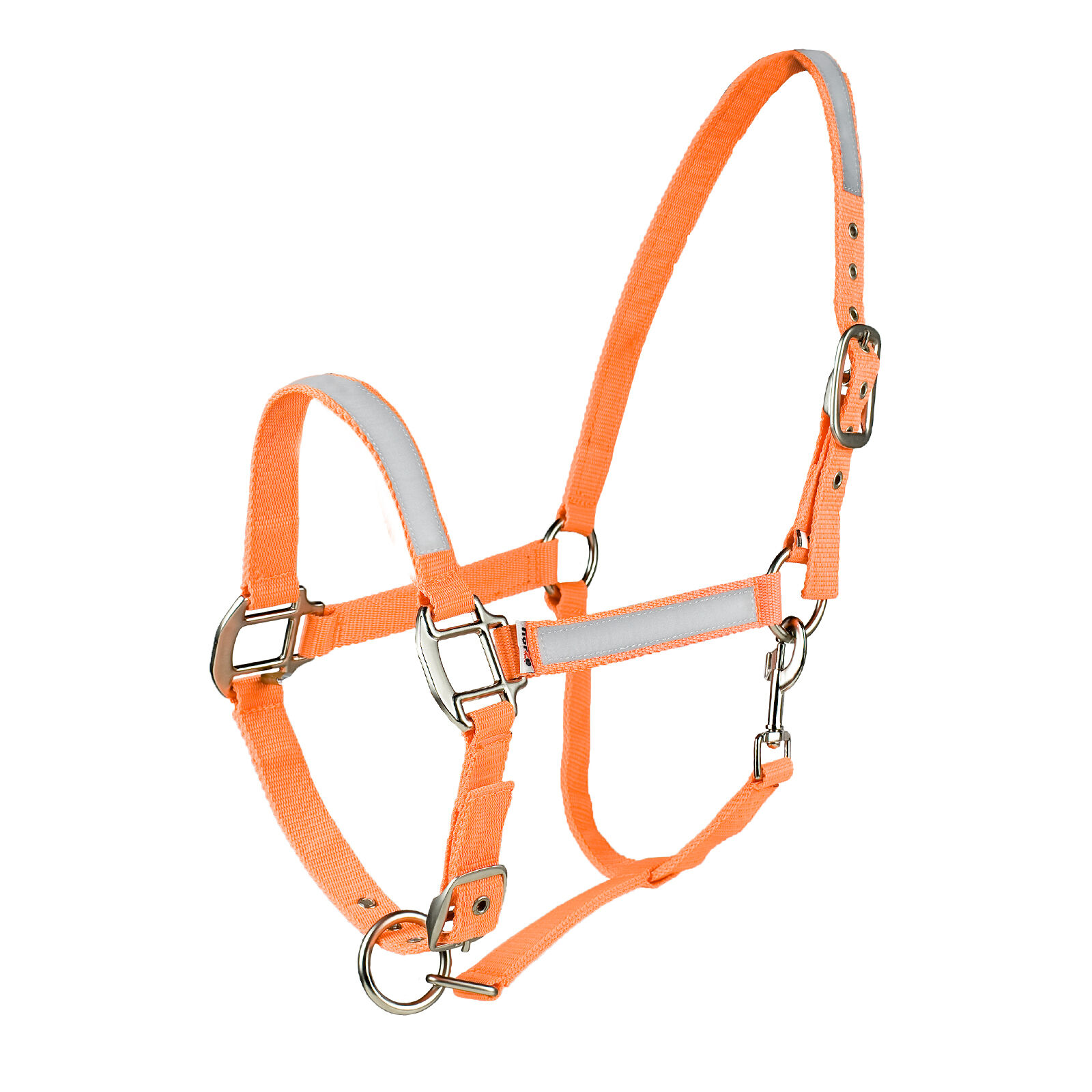 Horze Reflective Halter, OR/B, C