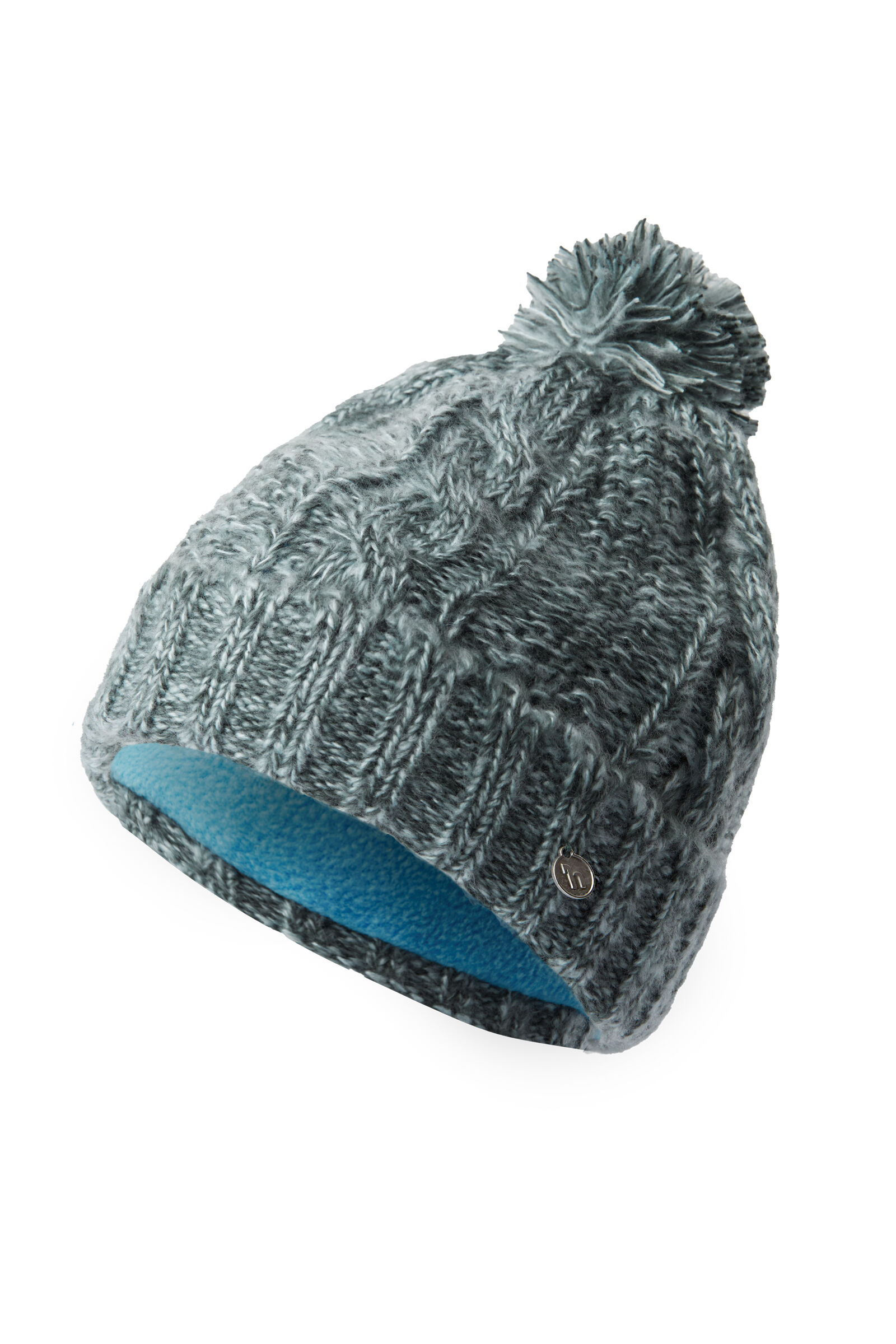 Horze Leighton Teens Knitted Hat with Fleece Lining, Urban Chic, ONE SIZE
