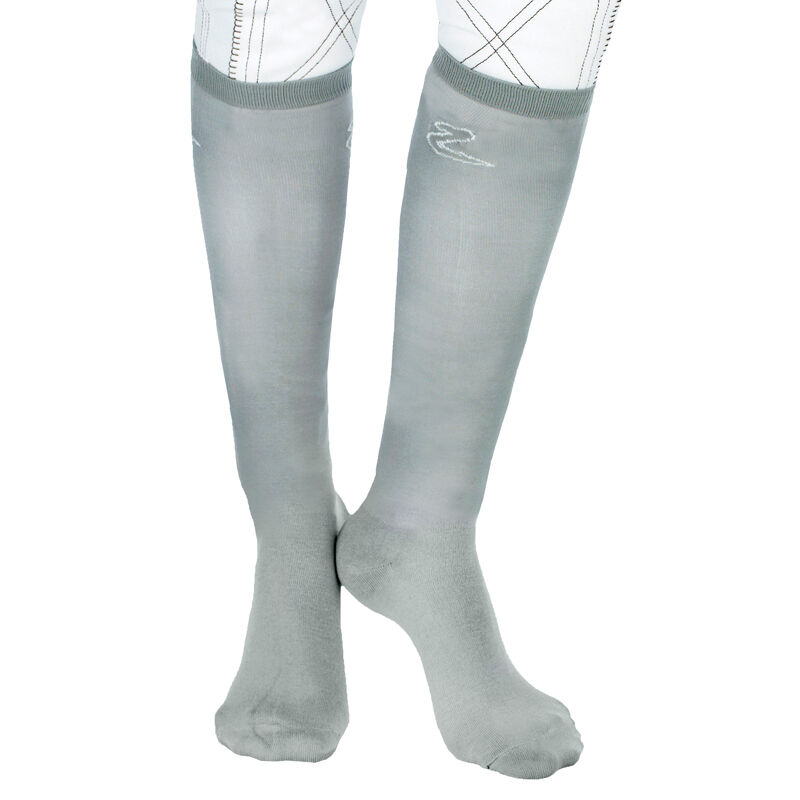 Podkolanówki konkursowe Horze, 2-pak, Wind Chime Grey, 43-46