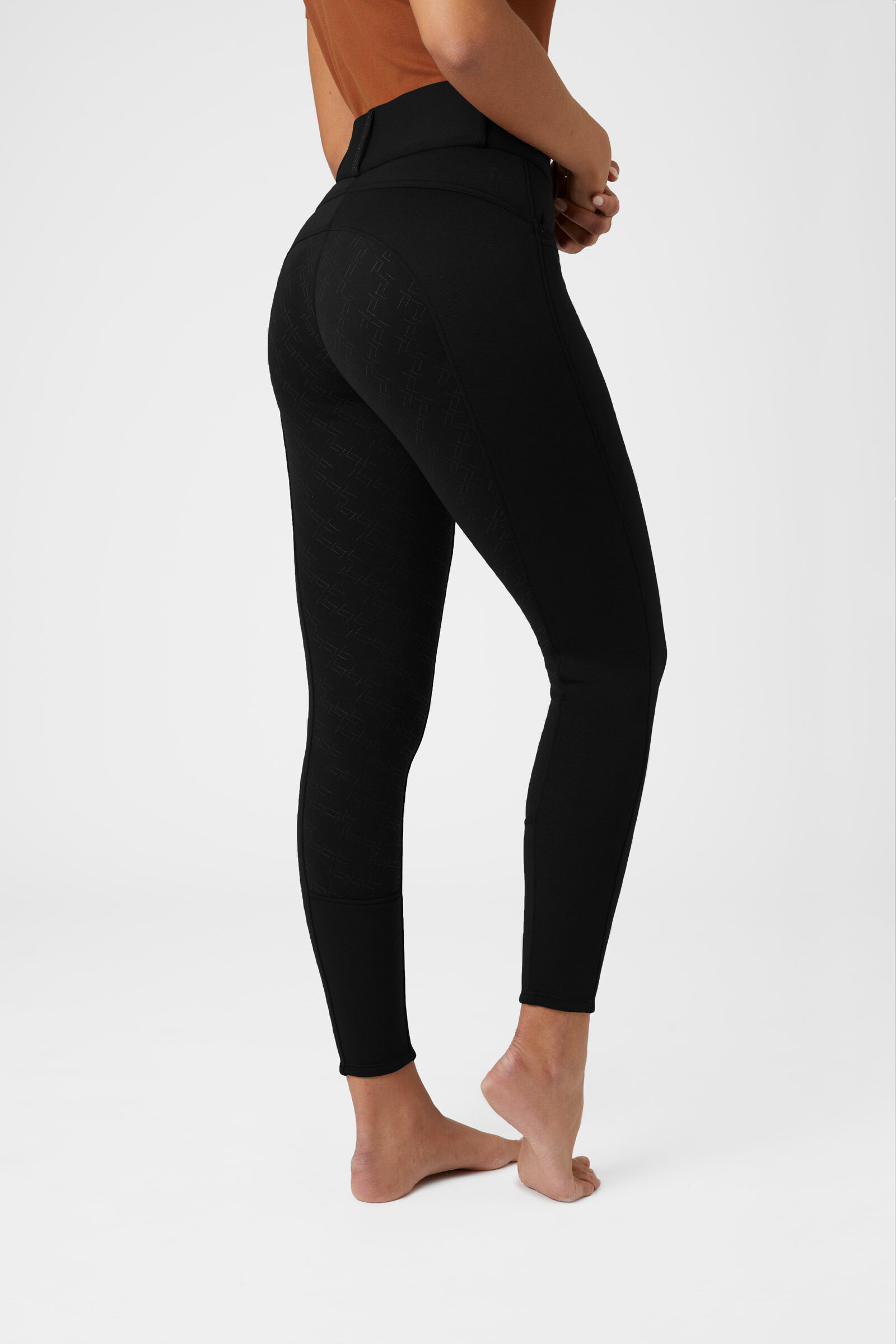 Horze Mia Pantaloni da equitazione termici con full seat in silicone da donna