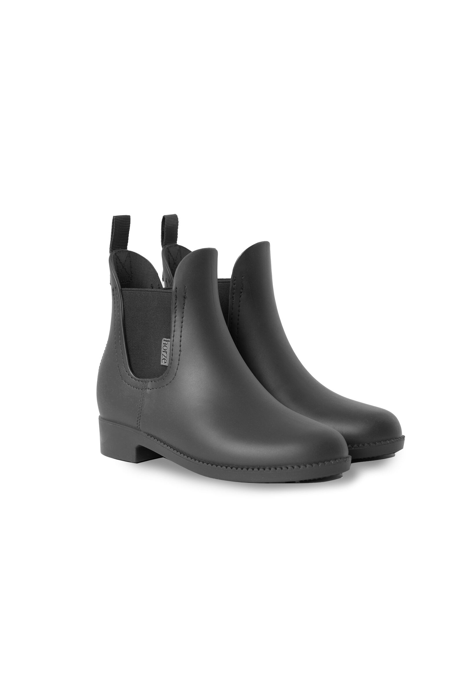 Horze Bonn Damen Gummi-Reitstiefeletten  Black 42