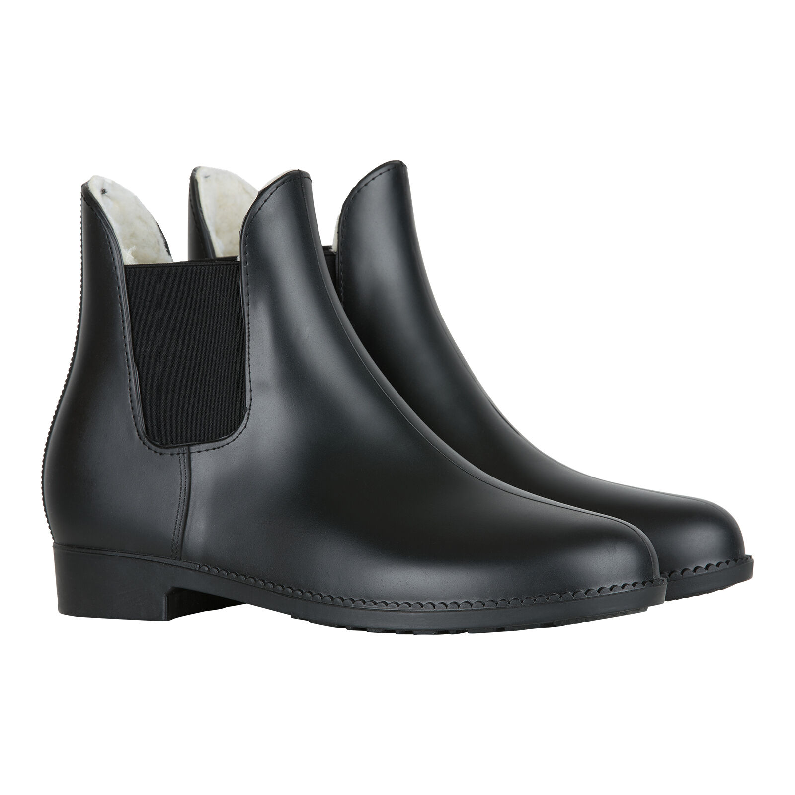 Horze Bonn Women's Winter Rubber Jodhpur Boots, Black, 39
