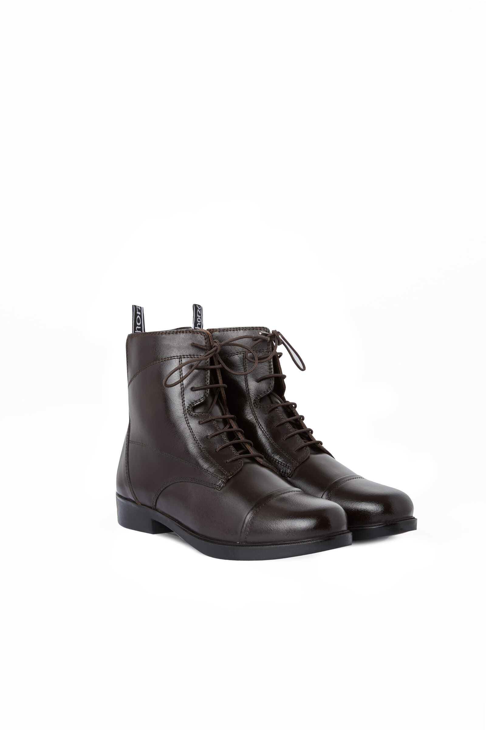 Horze Női Oldalt Cipzáros Téli Jodhpur Cipő, Light Brown, 36