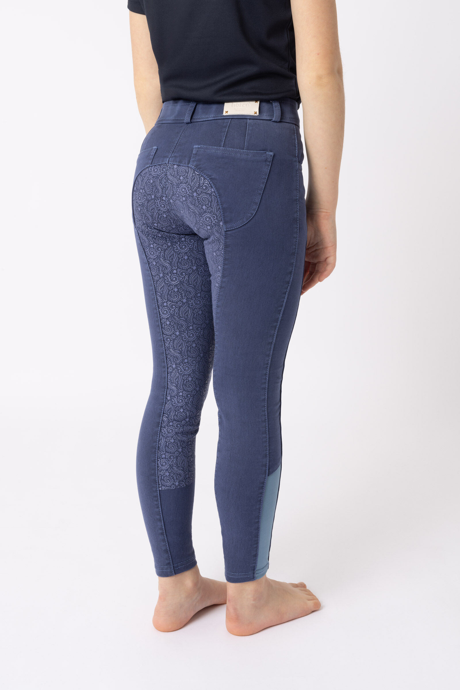 Horze Suki Kids' Full Grip Breeches