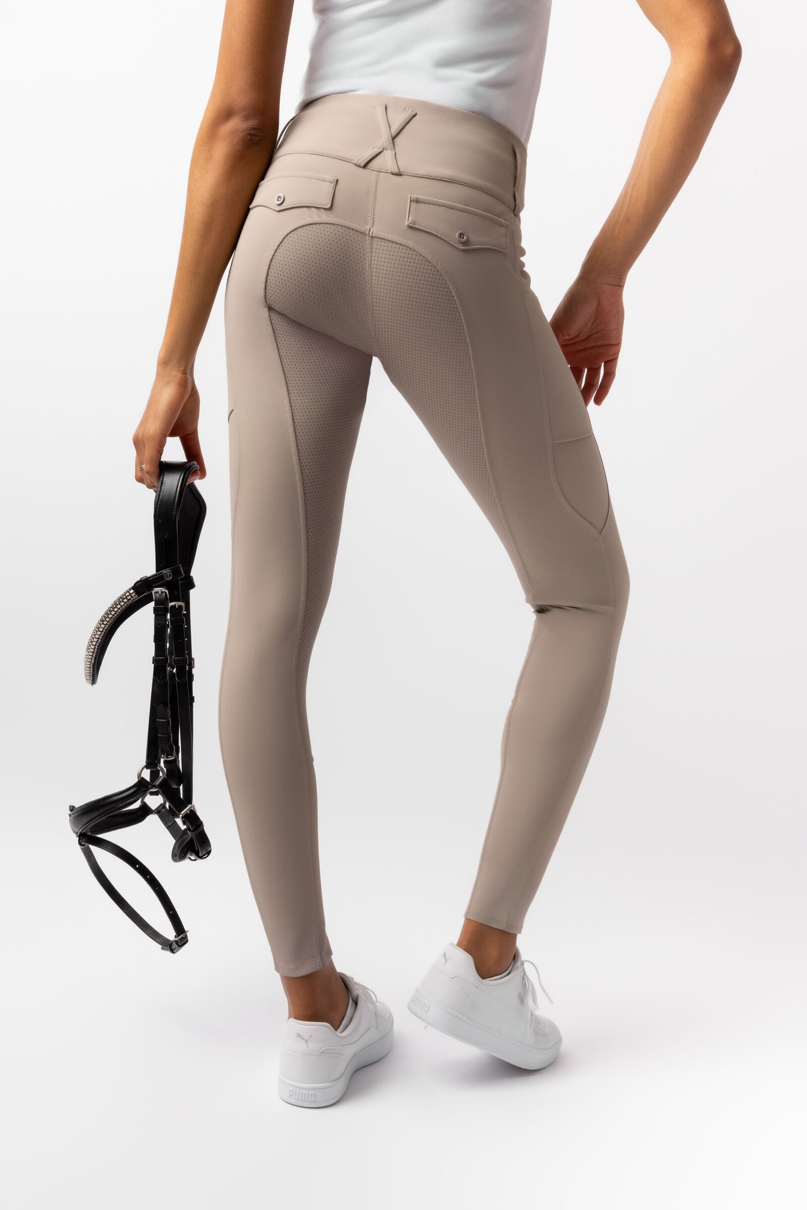 Horze Leonie Damen Vollbesatzreithose