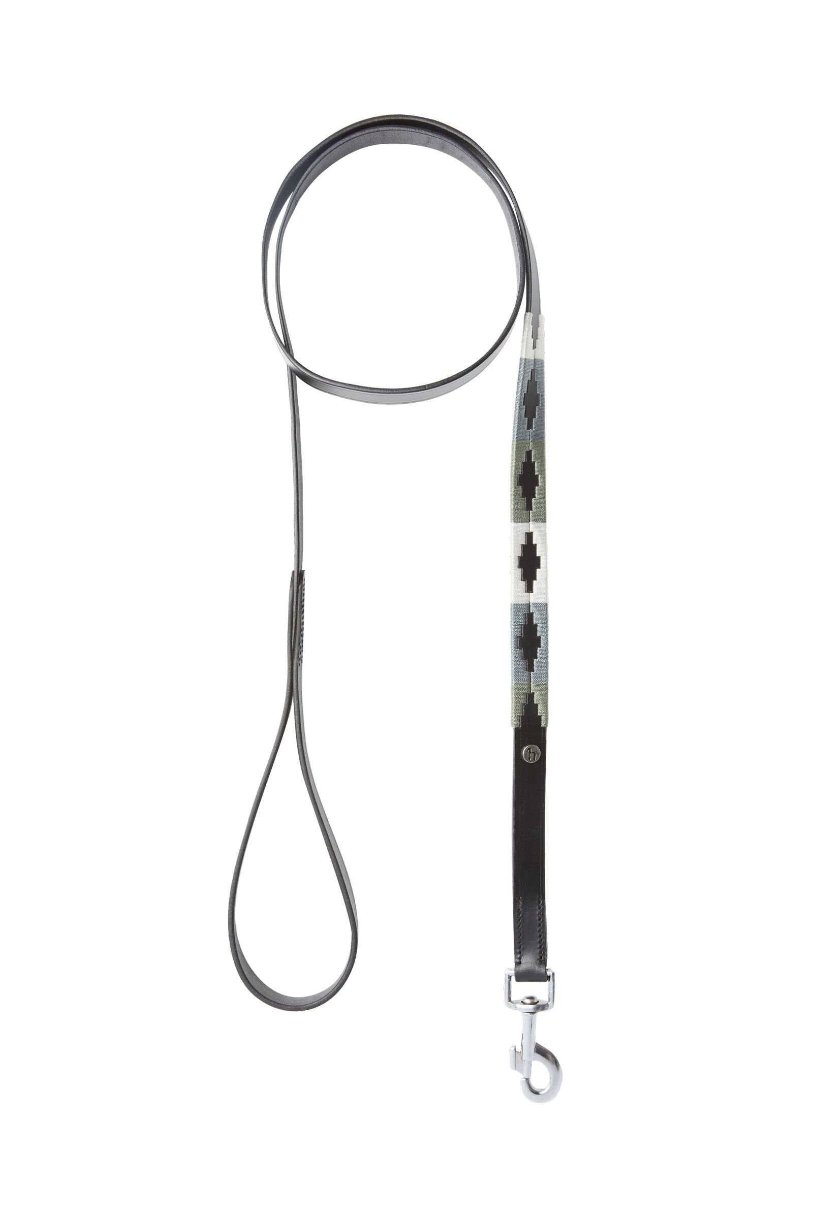 Laisse pour chien Horze Polo, Beetle Green/ Vapor Grey, 120