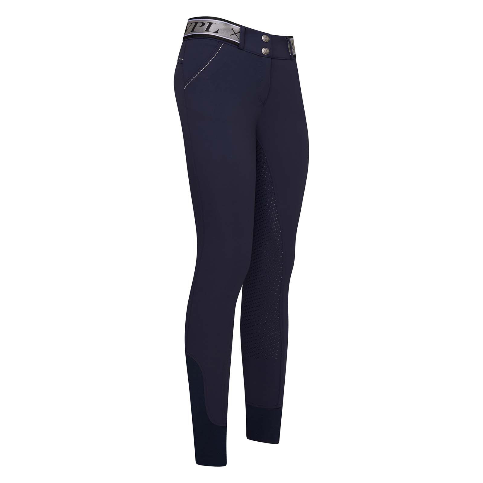 HV Polo Caroline Women's Fullgrip Breeches, DB/AB, 40