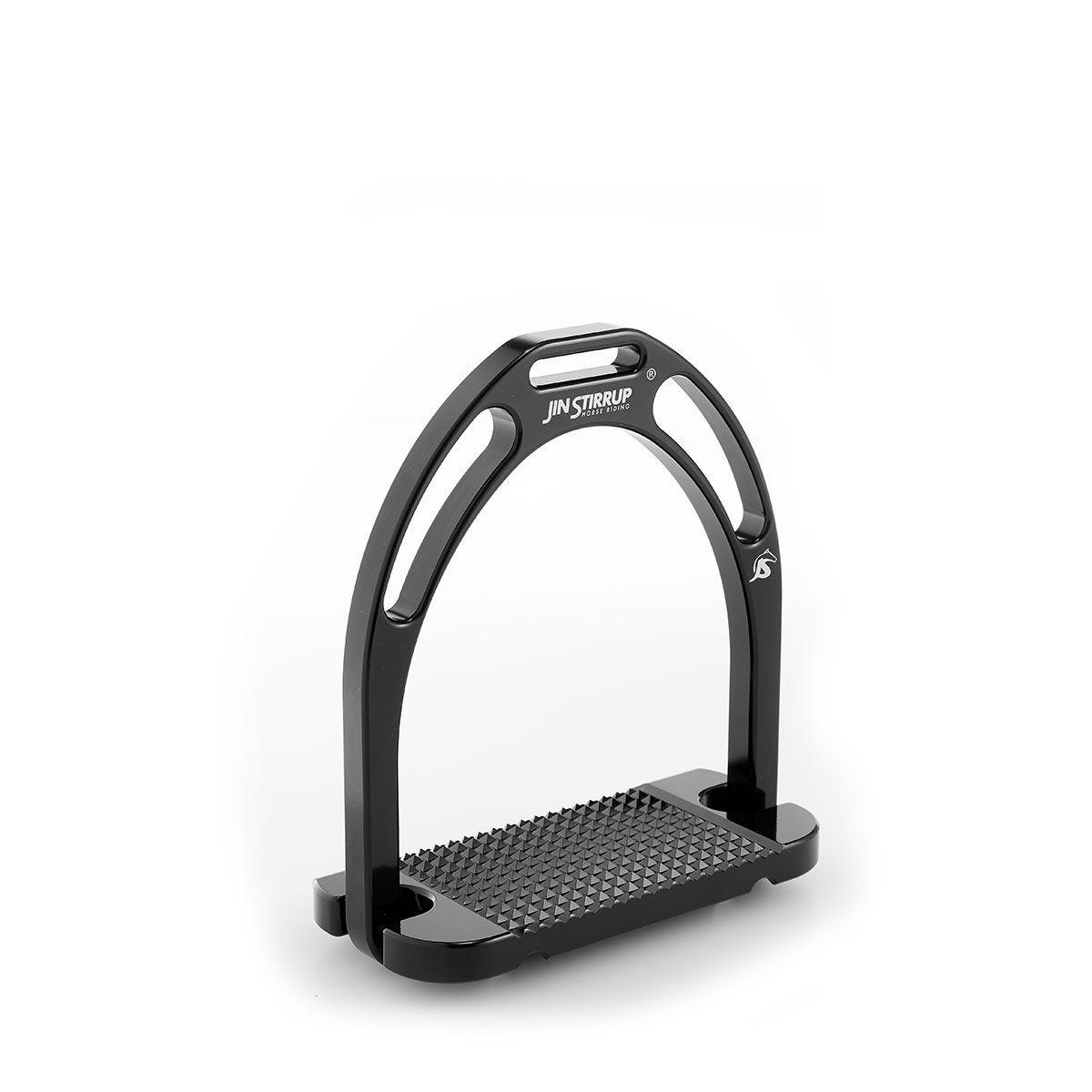Jin Stirrup pair, Black, ONE SIZE